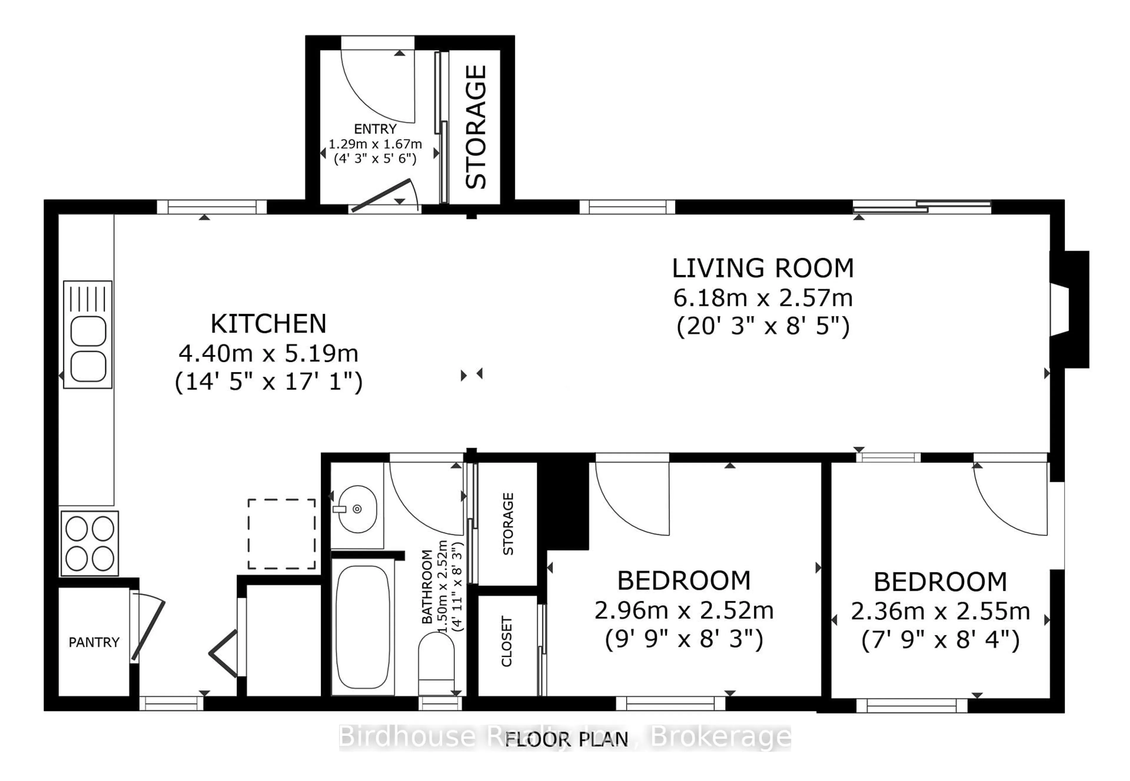 Floor plan for 57 Crooked Crt, Kawartha Lakes Ontario K0M 1C0