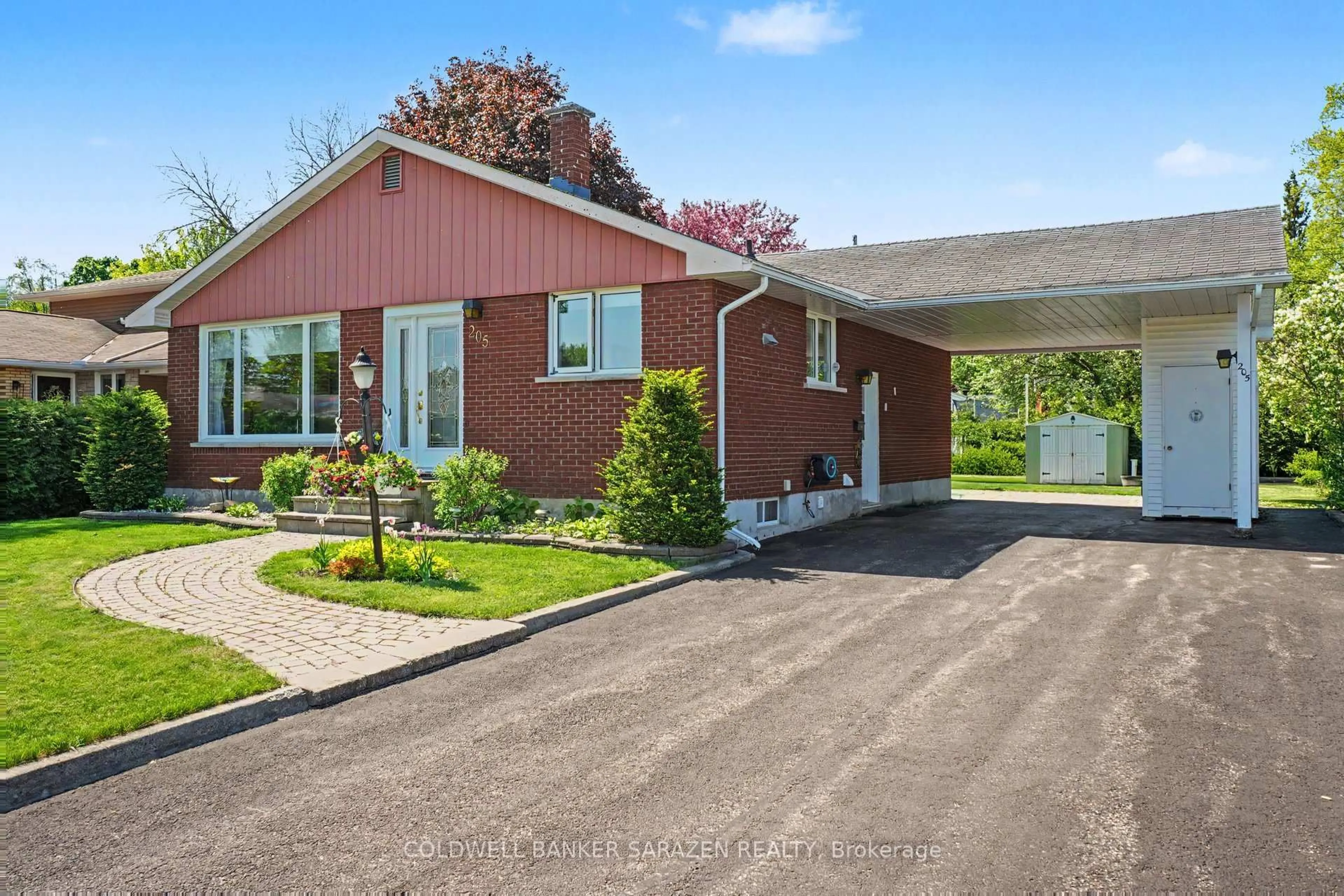 Home with brick exterior material, street for 205 Airth Blvd, Renfrew Ontario K7V 2J7