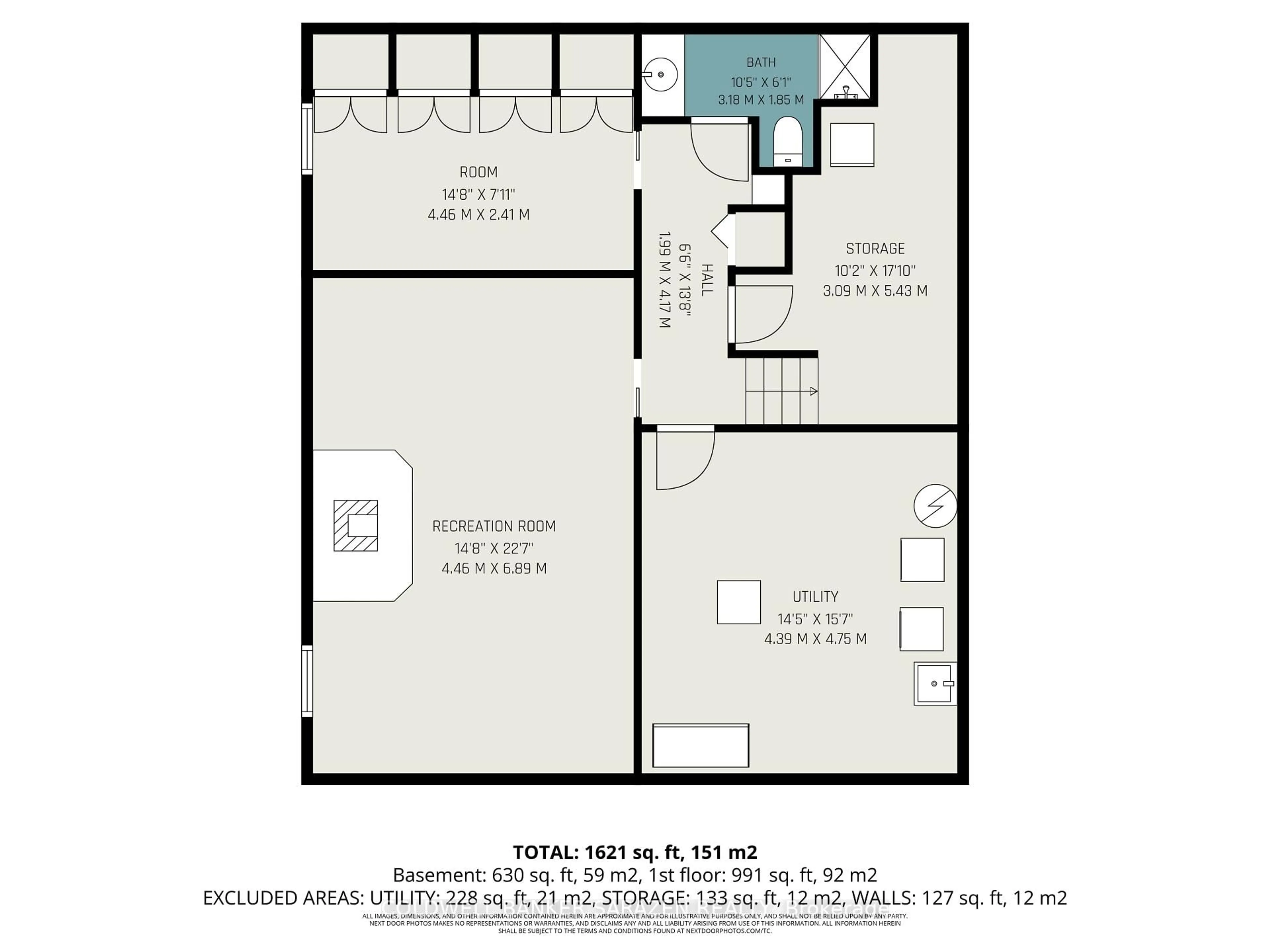 Floor plan for 205 Airth Blvd, Renfrew Ontario K7V 2J7