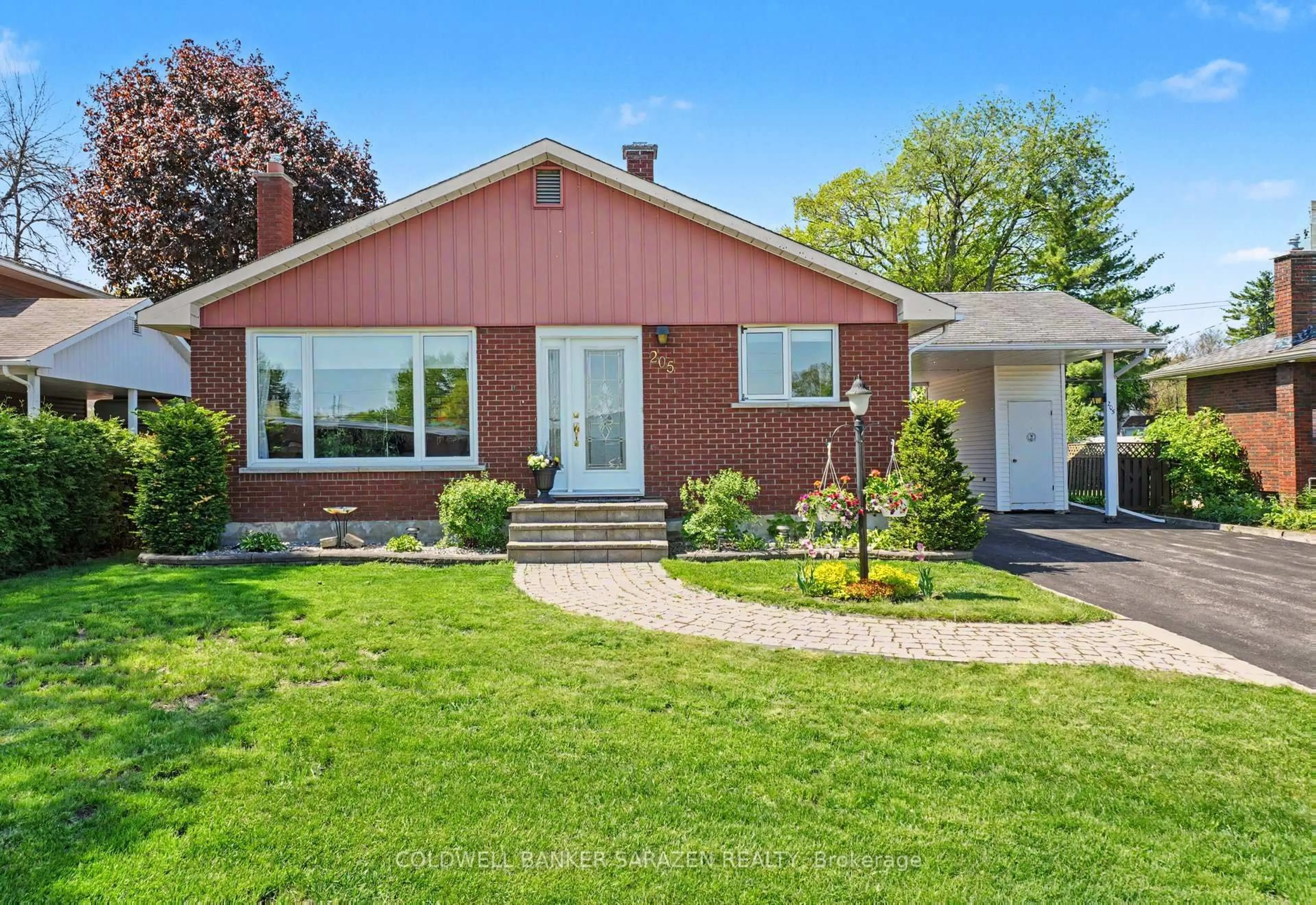 Home with brick exterior material, street for 205 Airth Blvd, Renfrew Ontario K7V 2J7