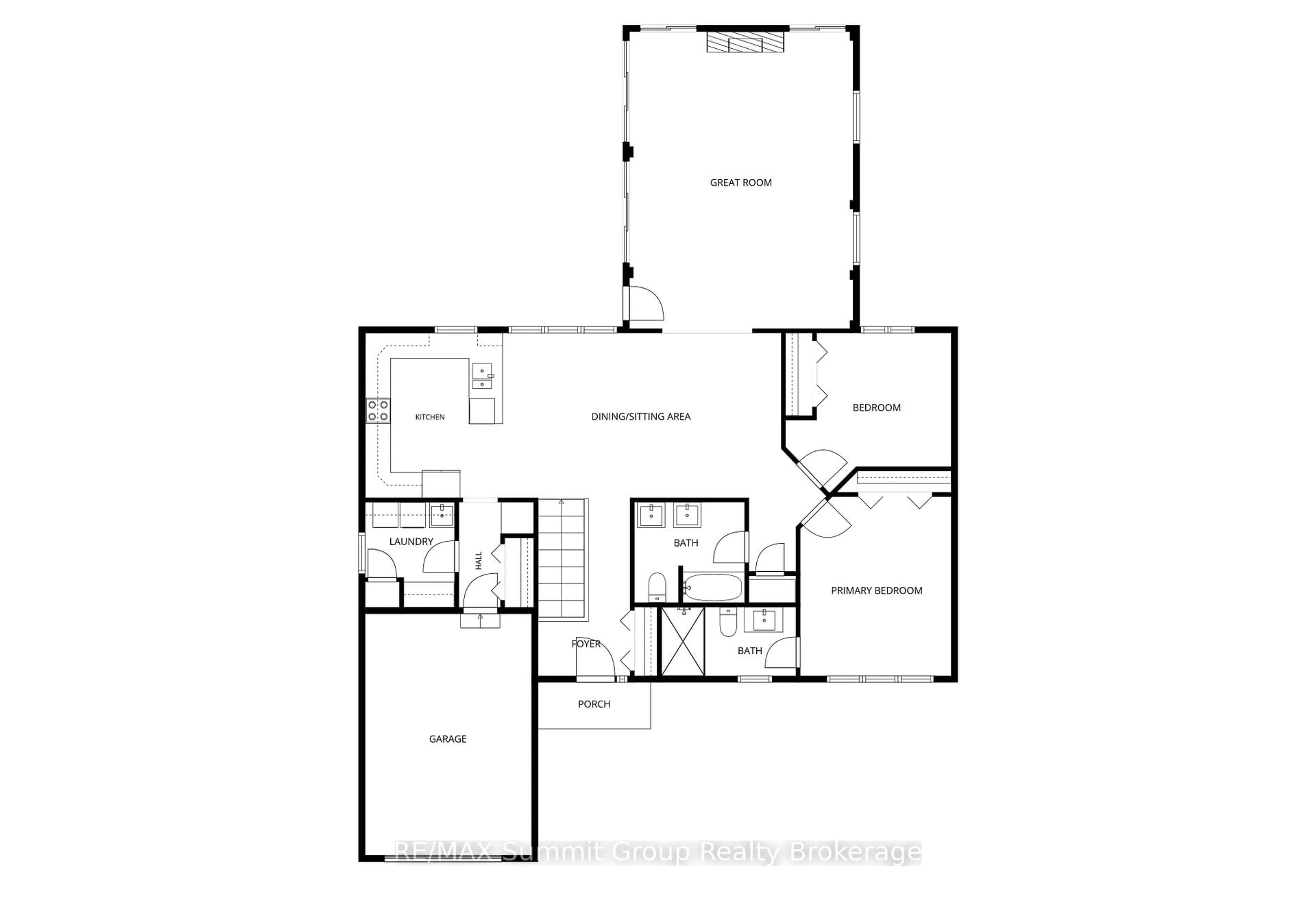Floor plan for 187 Pellisier St, Grey Highlands Ontario N0C 1E0