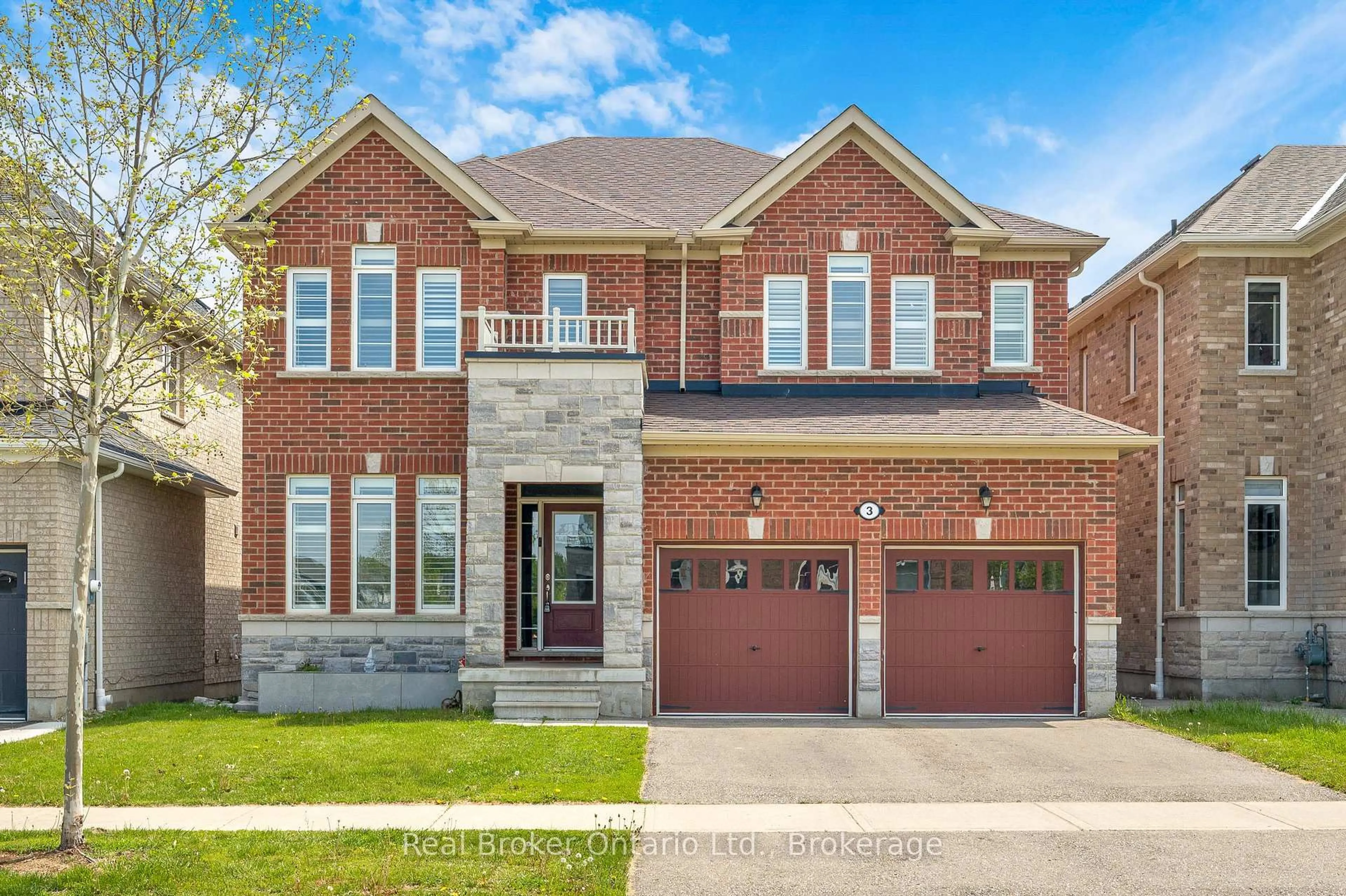 Home with brick exterior material, street for 3 Newbrook St, Brant Ontario N3L 3E2
