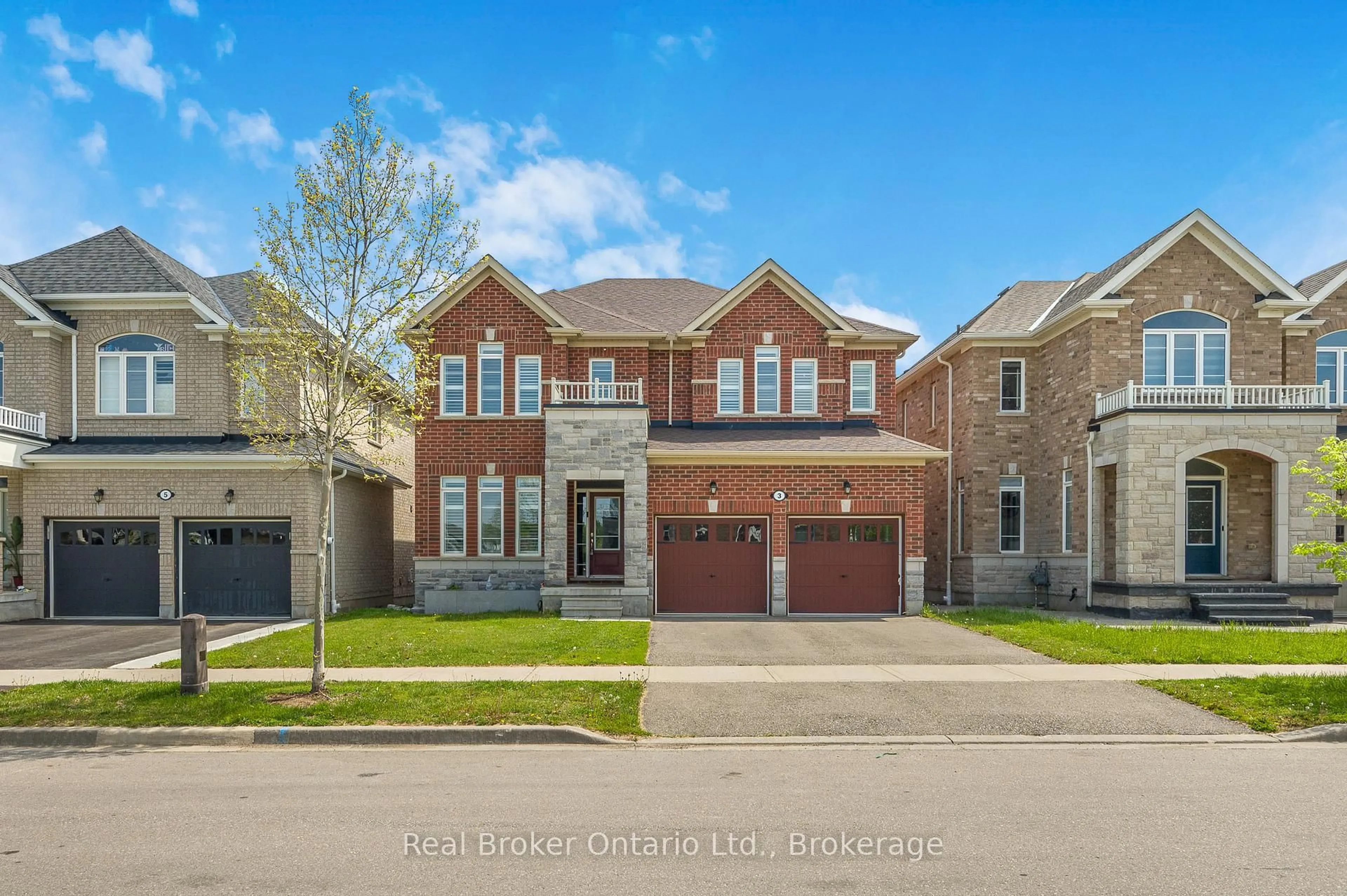 Home with brick exterior material, street for 3 Newbrook St, Brant Ontario N3L 3E2