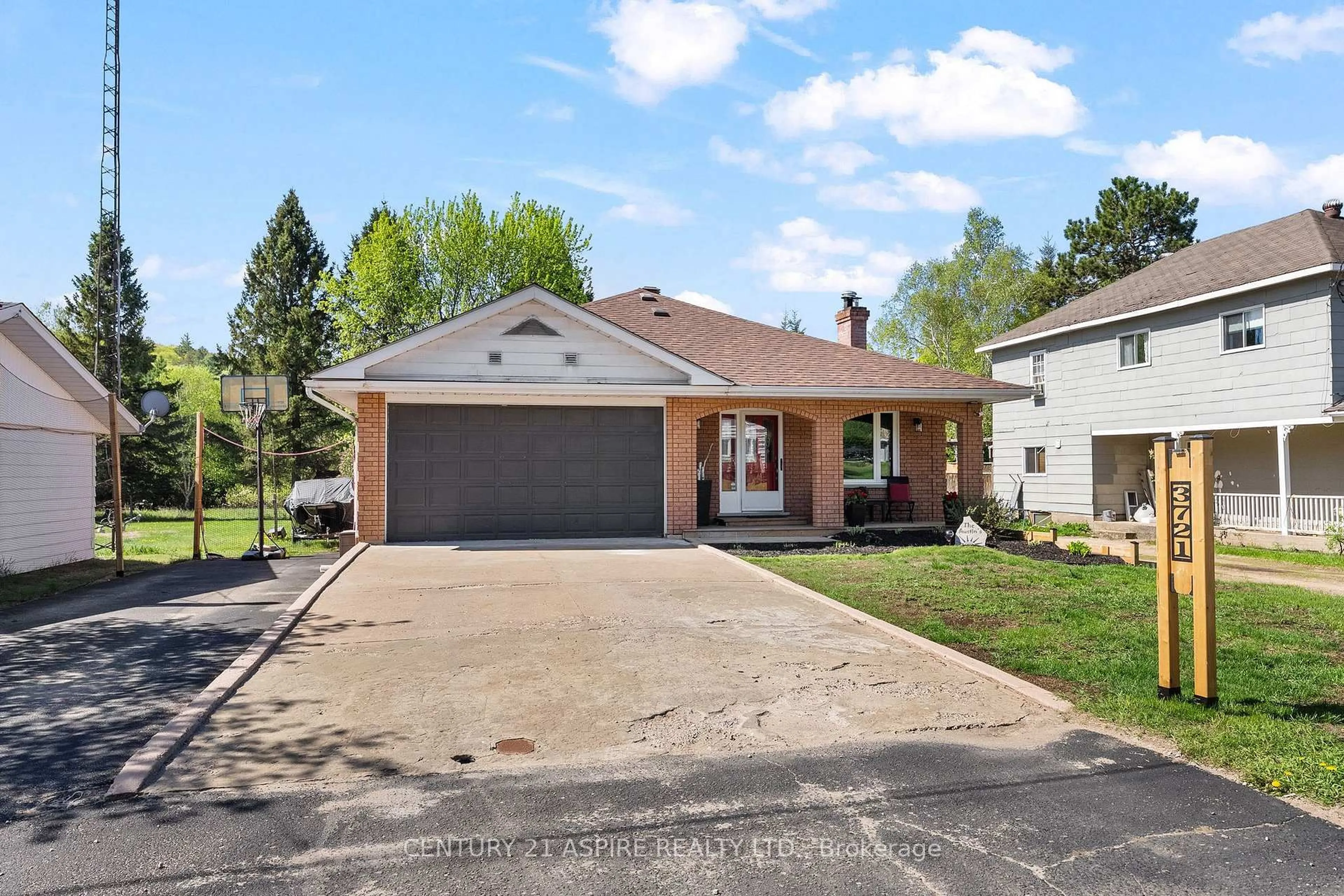 Home with brick exterior material, street for 3721 Old Barry's Bay Rd, Barry's Bay Ontario K0J 1B0