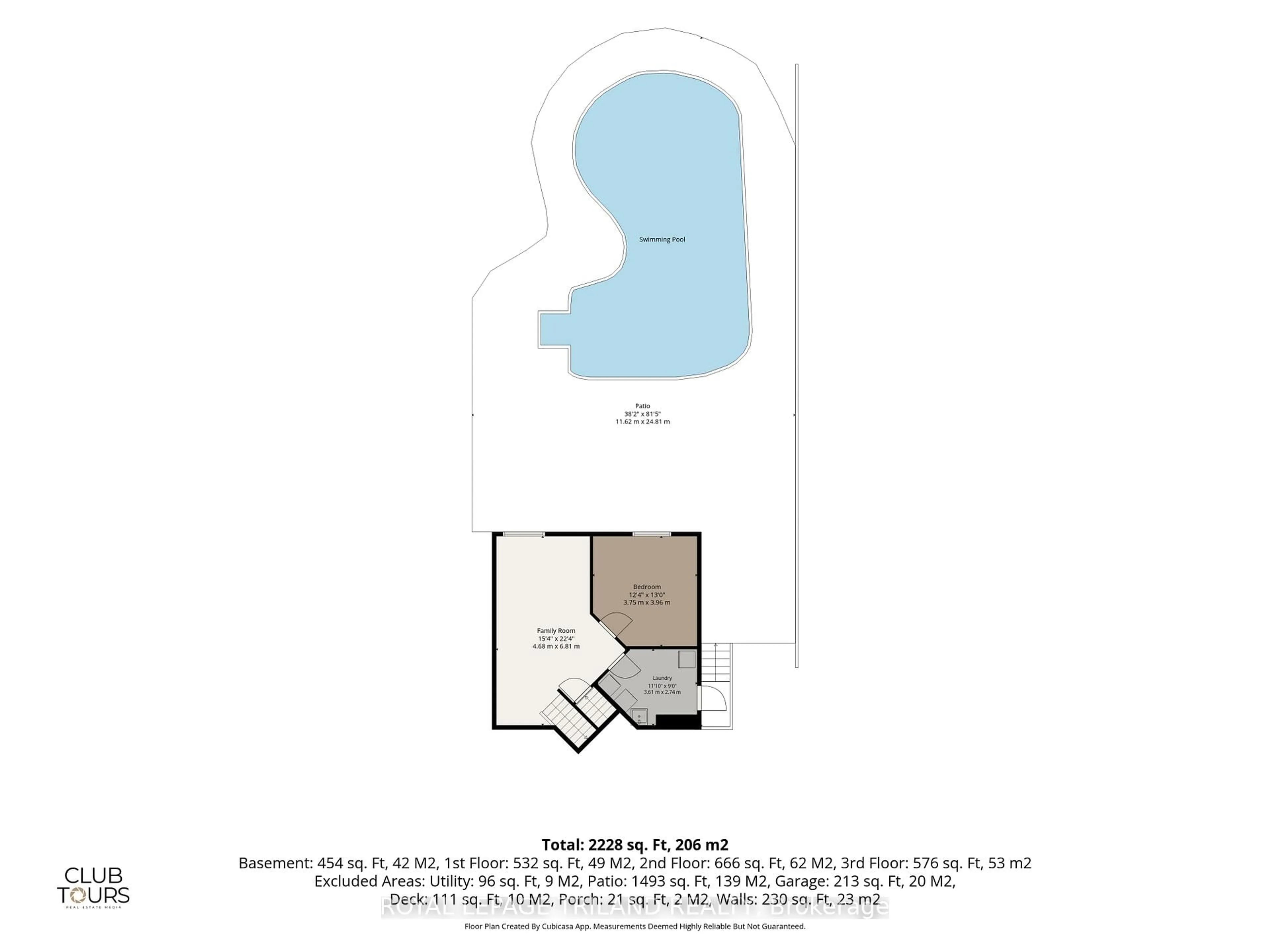 Floor plan for 1108 Pleasantview Dr, London North Ontario N5X 4K3