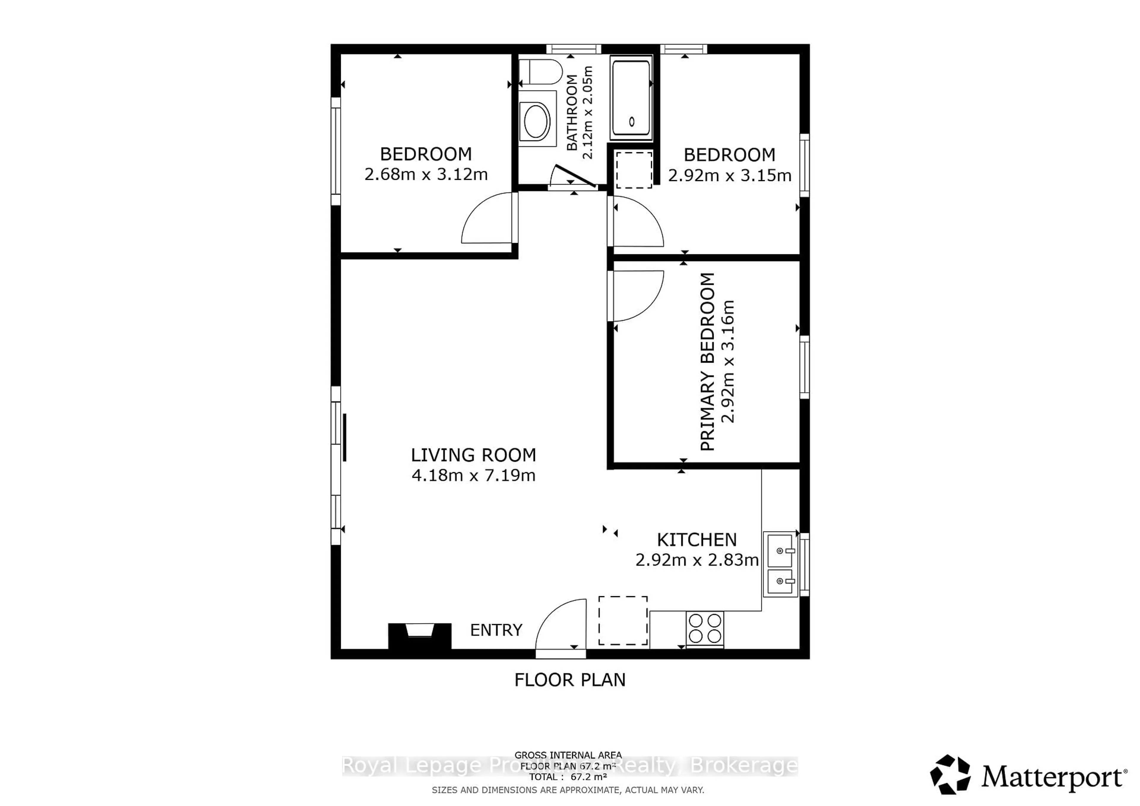 Floor plan for 20 Bonter's Lane, Prince Edward County Ontario K0K 1L0