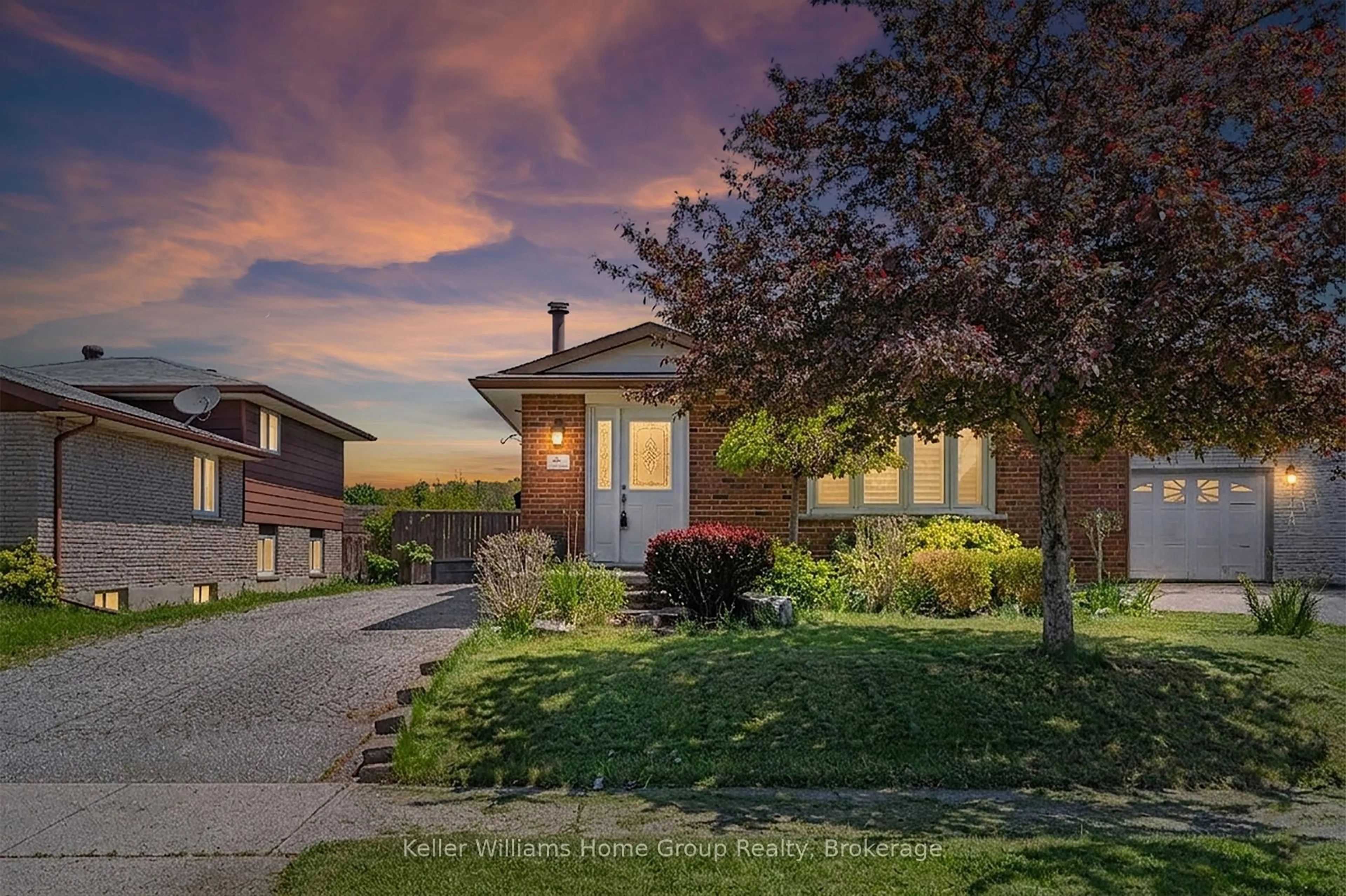 Home with brick exterior material, street for 267 Bakersfield Dr, Cambridge Ontario N1R 6X9