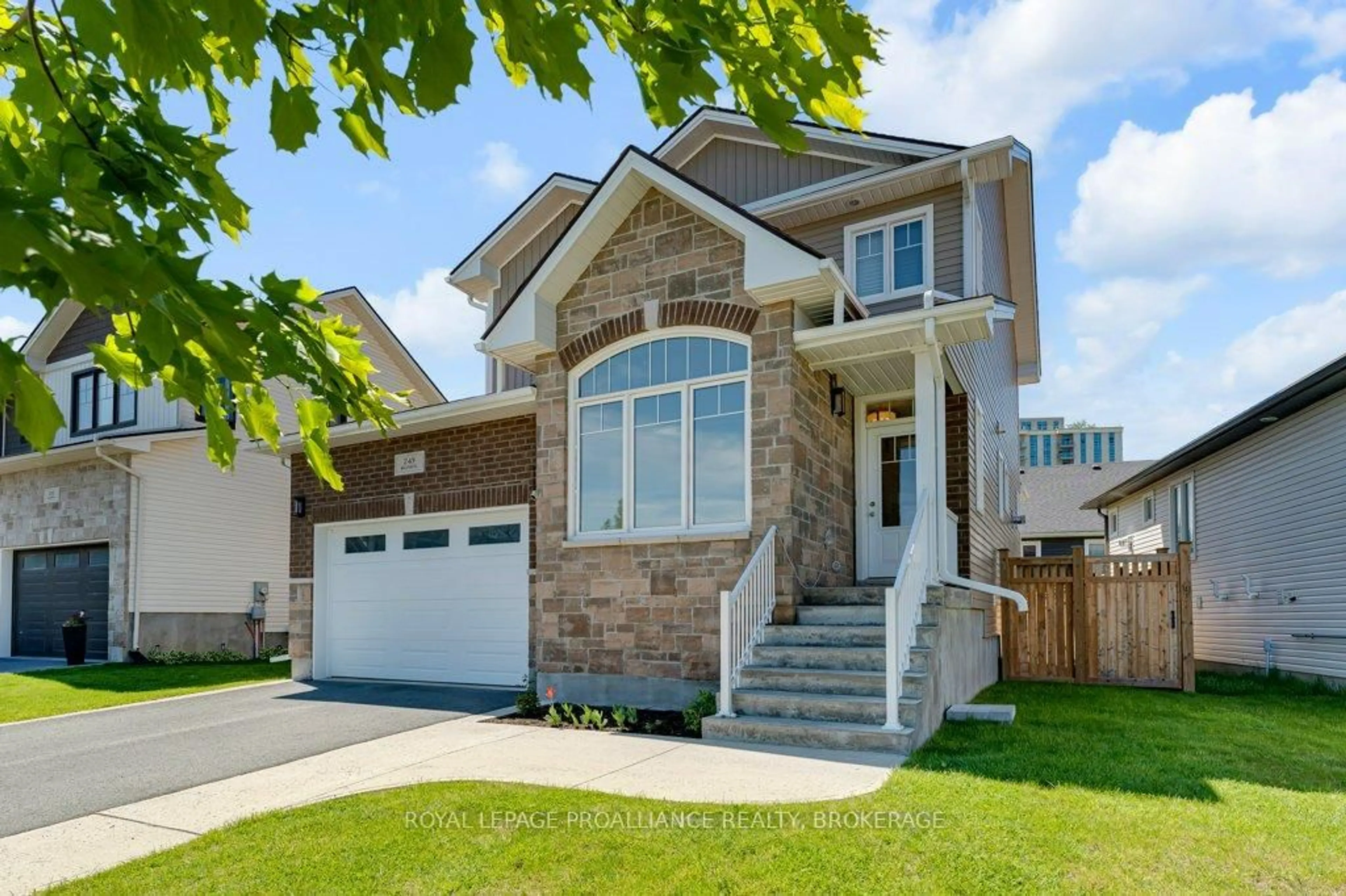 Home with brick exterior material, street for 249 Mill Pond Pl, Kingston Ontario K7M 0C9