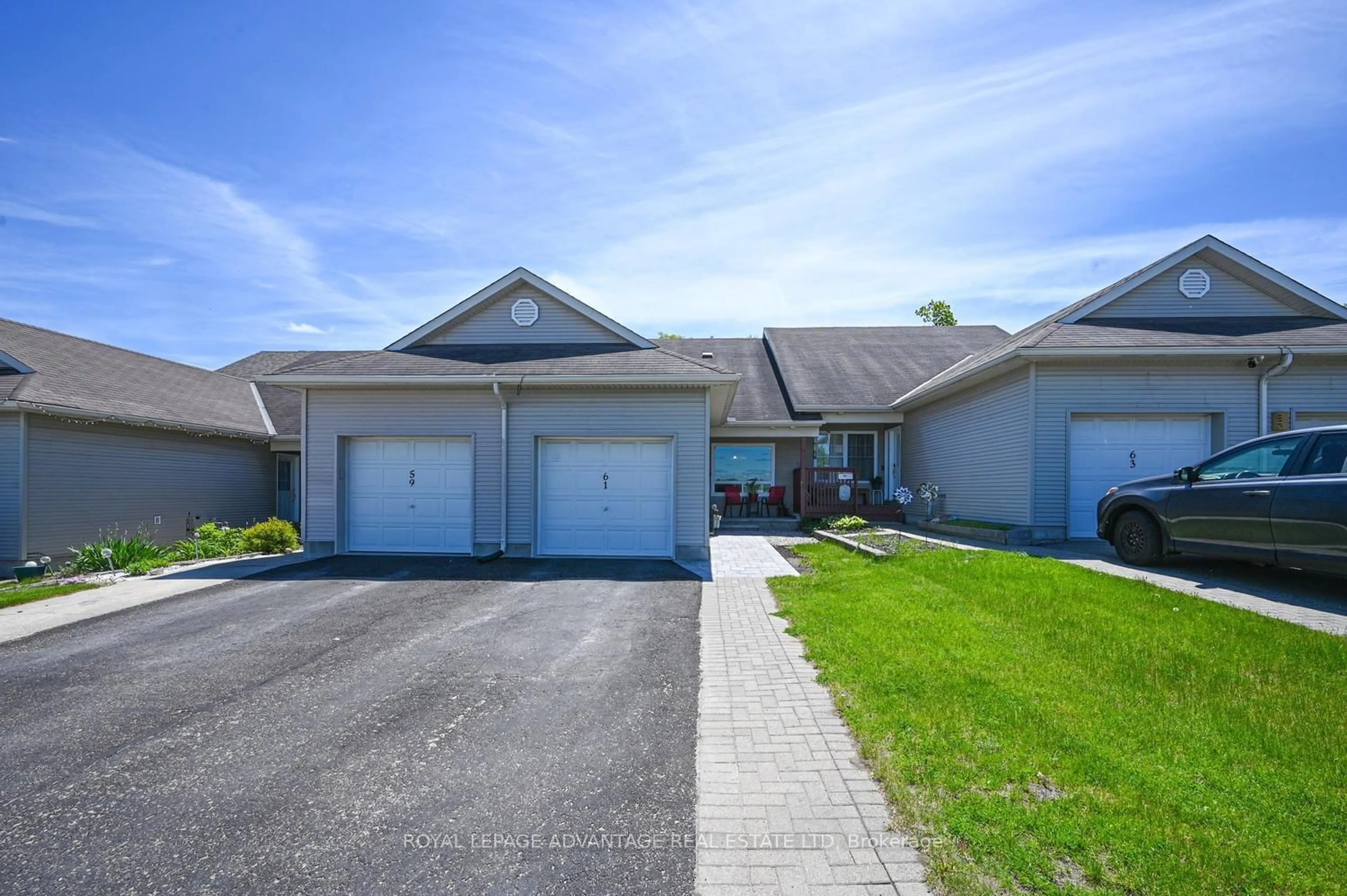 A pic from outside/outdoor area/front of a property/back of a property/a pic from drone, unknown for 61 Van Horne Ave, Smiths Falls Ontario K7A 5L2