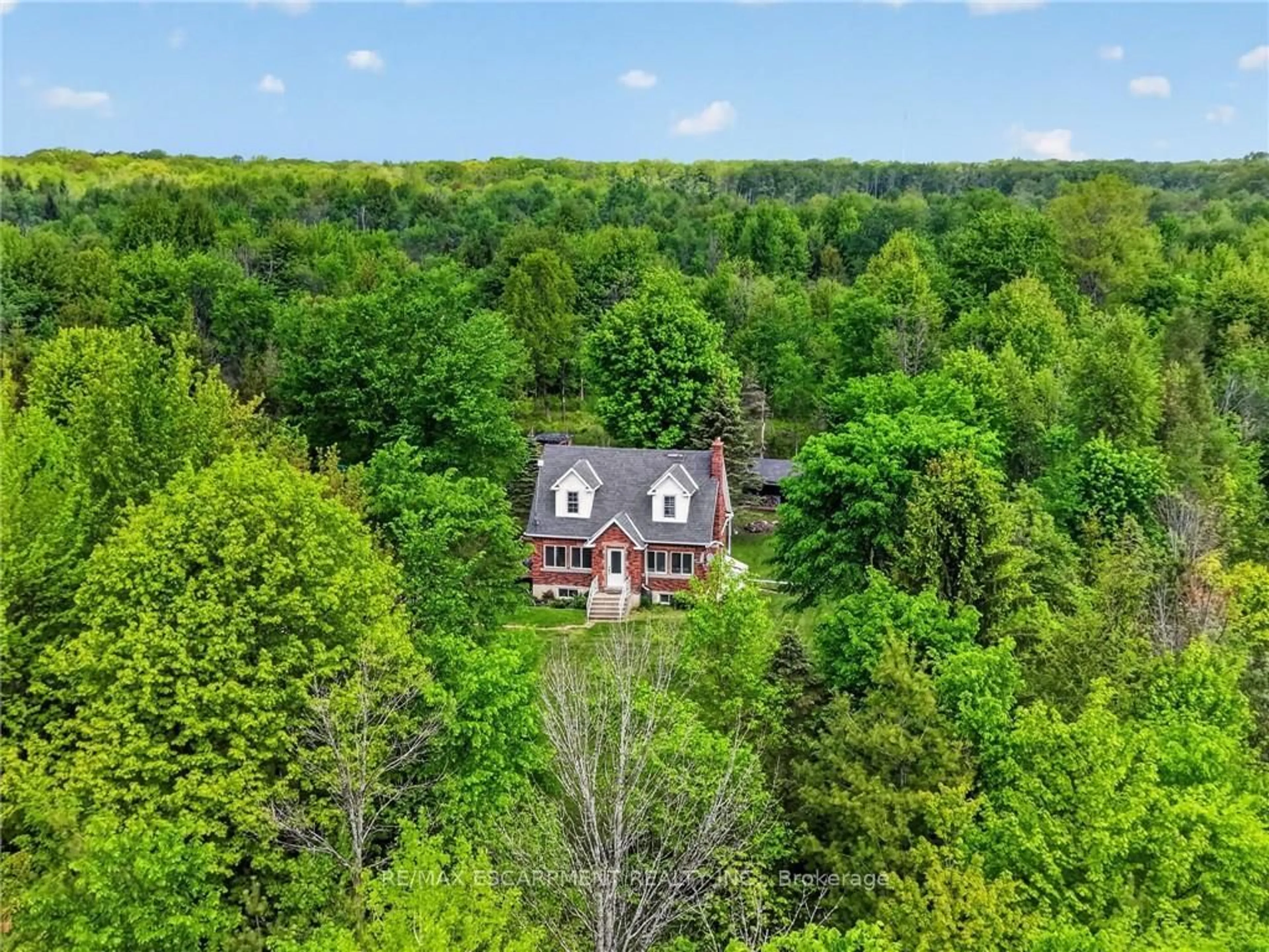 A pic from outside/outdoor area/front of a property/back of a property/a pic from drone, forest/trees view for 64566 CONCESSION 6 Rd, Wainfleet Ontario L0R 2J0