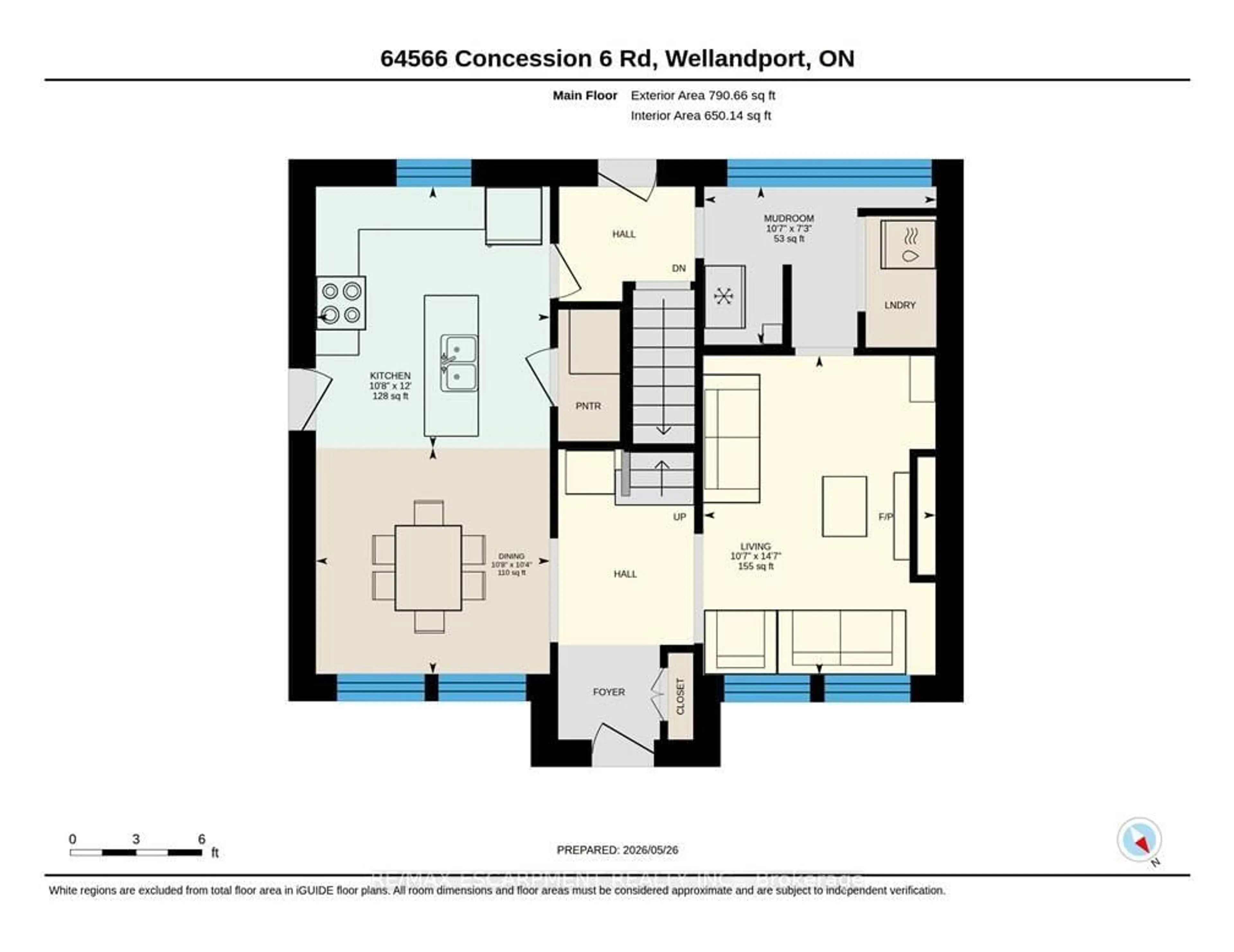 Floor plan for 64566 CONCESSION 6 Rd, Wainfleet Ontario L0R 2J0