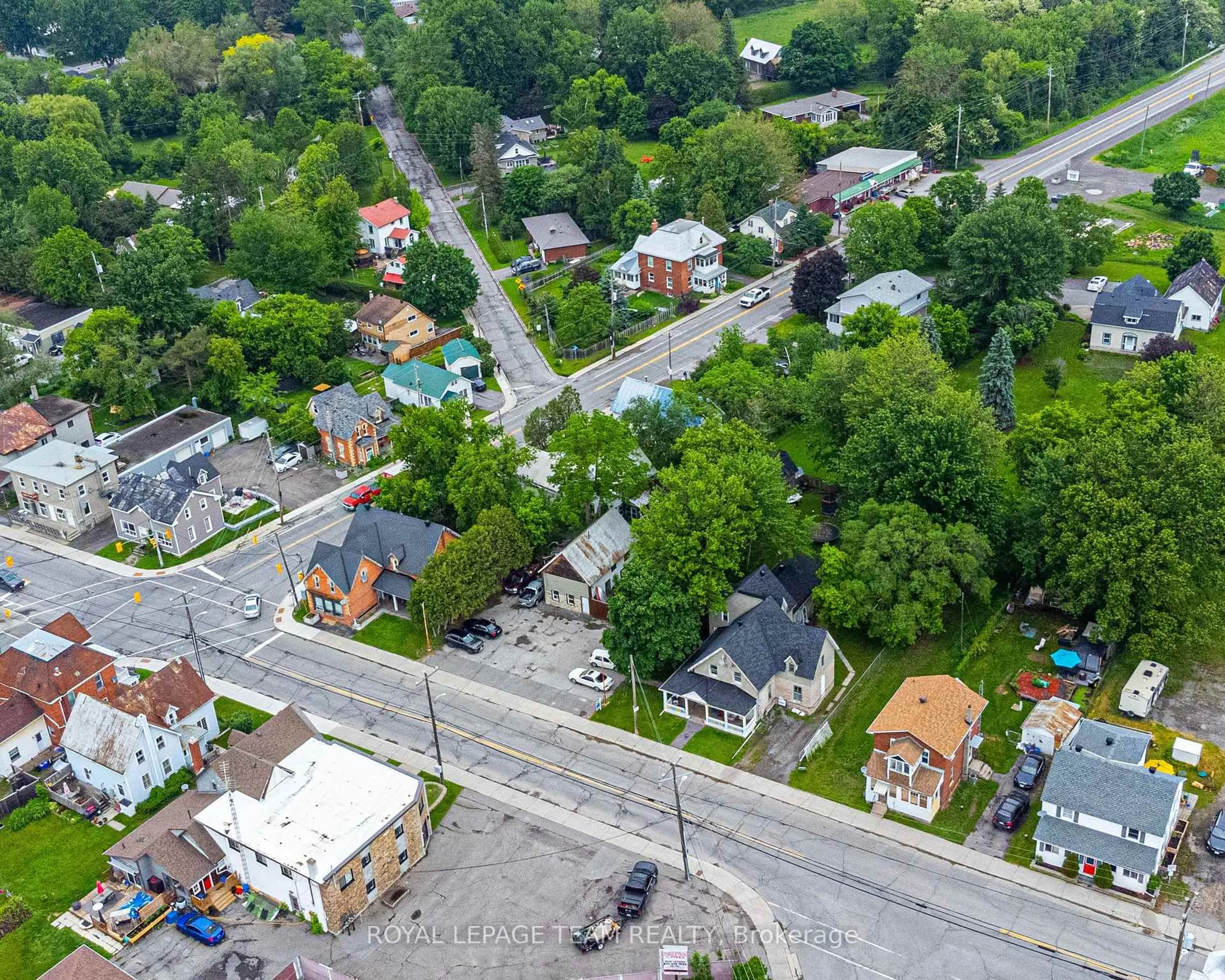 A pic from outside/outdoor area/front of a property/back of a property/a pic from drone, street for 6607-6613 Fourth Line Rd, North Gower Ontario K0A 2T0