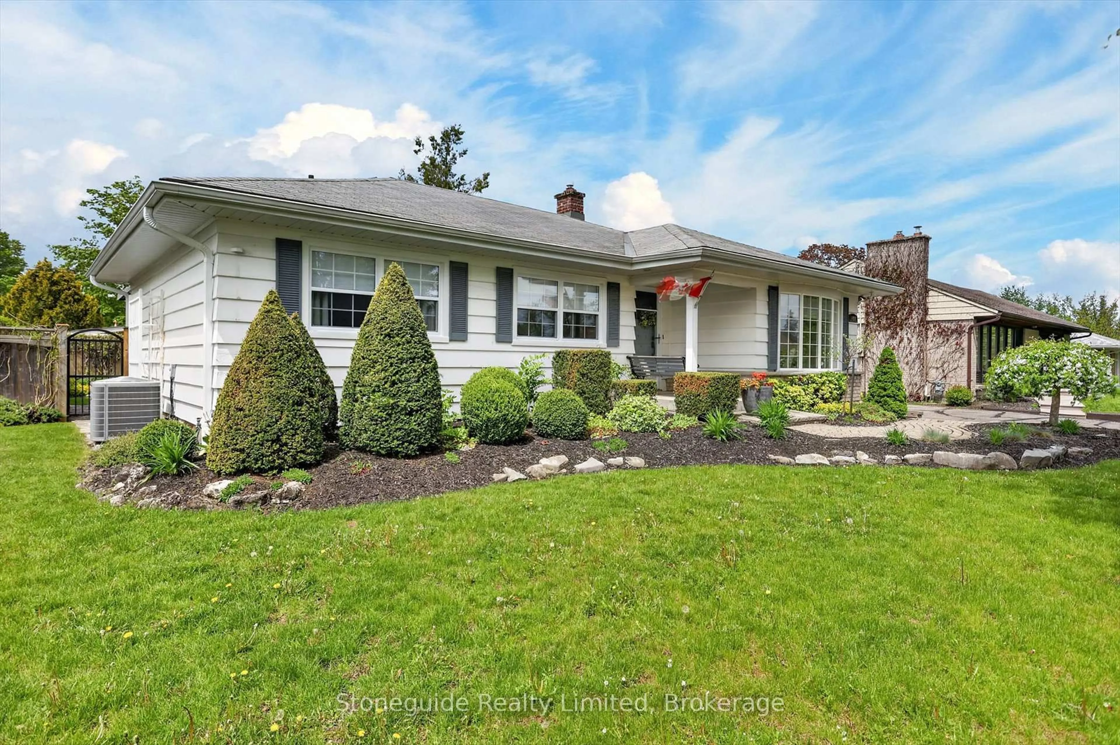 Home with vinyl exterior material, street for 1491 Windermere Ave, Peterborough Ontario K9J 6T1