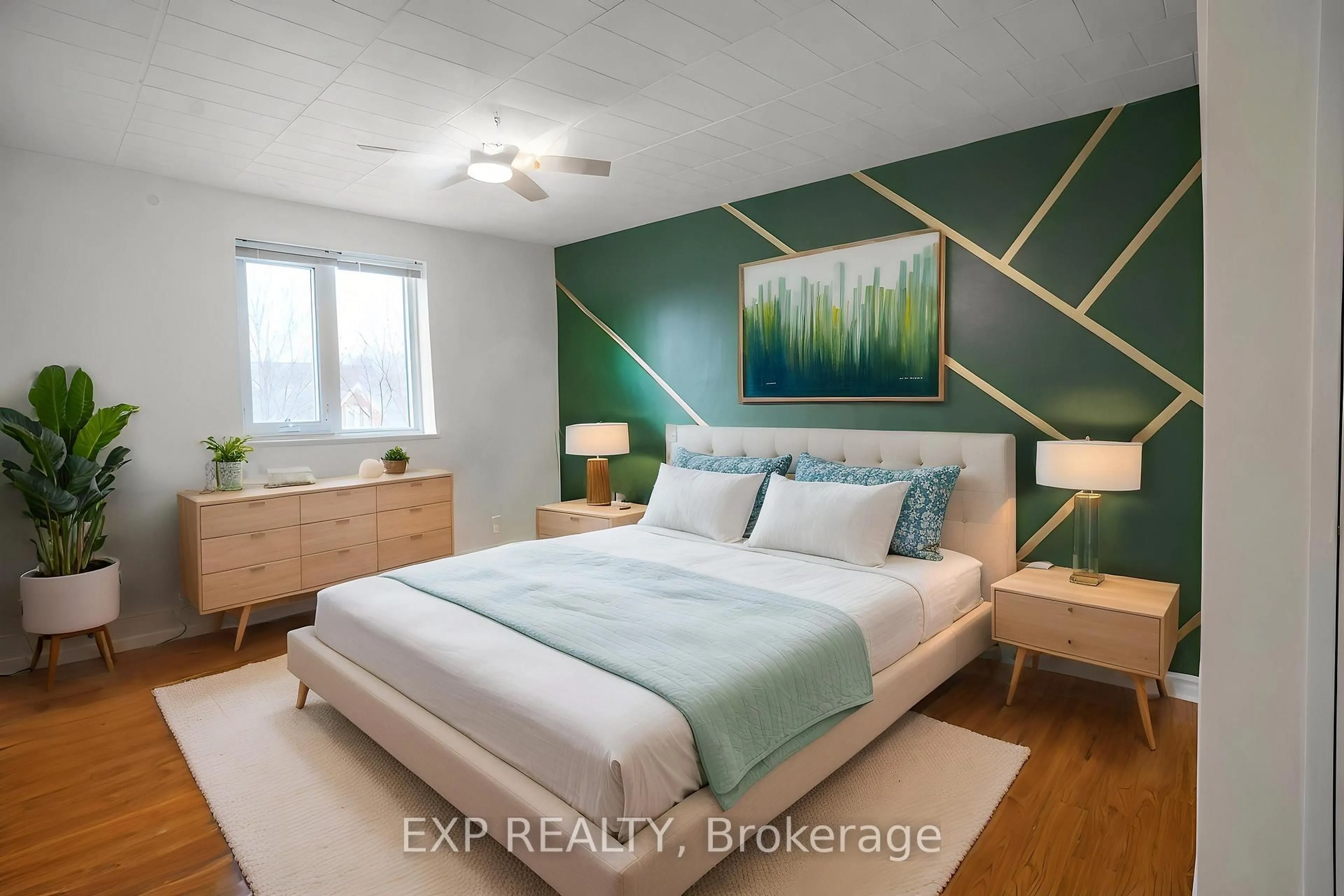 Bedroom with bed, unknown for 29 West Ave #302, Kitchener Ontario N2M 5E4