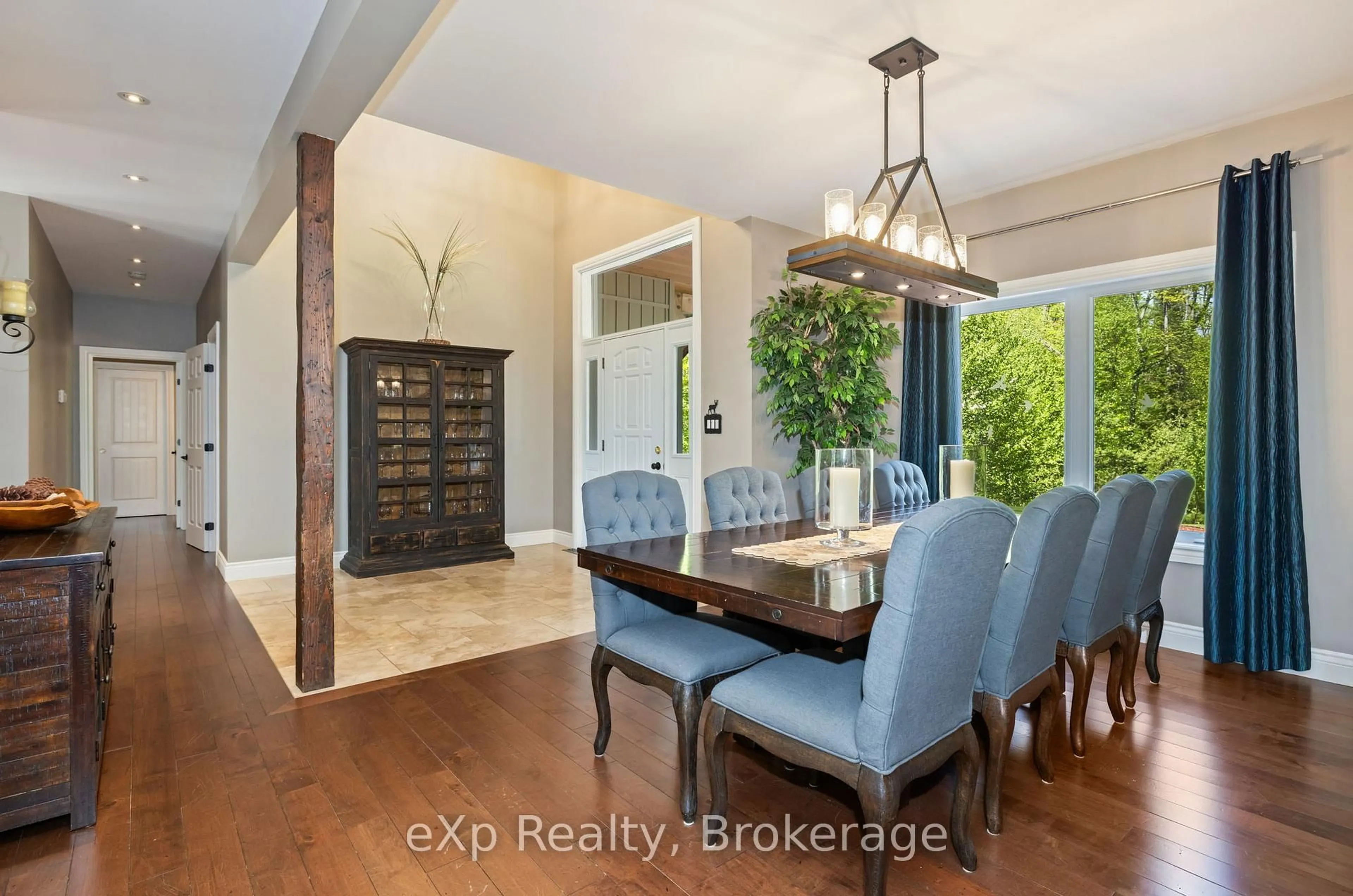 Dining room, ceramic/tile floor for 84 Route 66 Rte, Seguin Ontario P2A 0B2