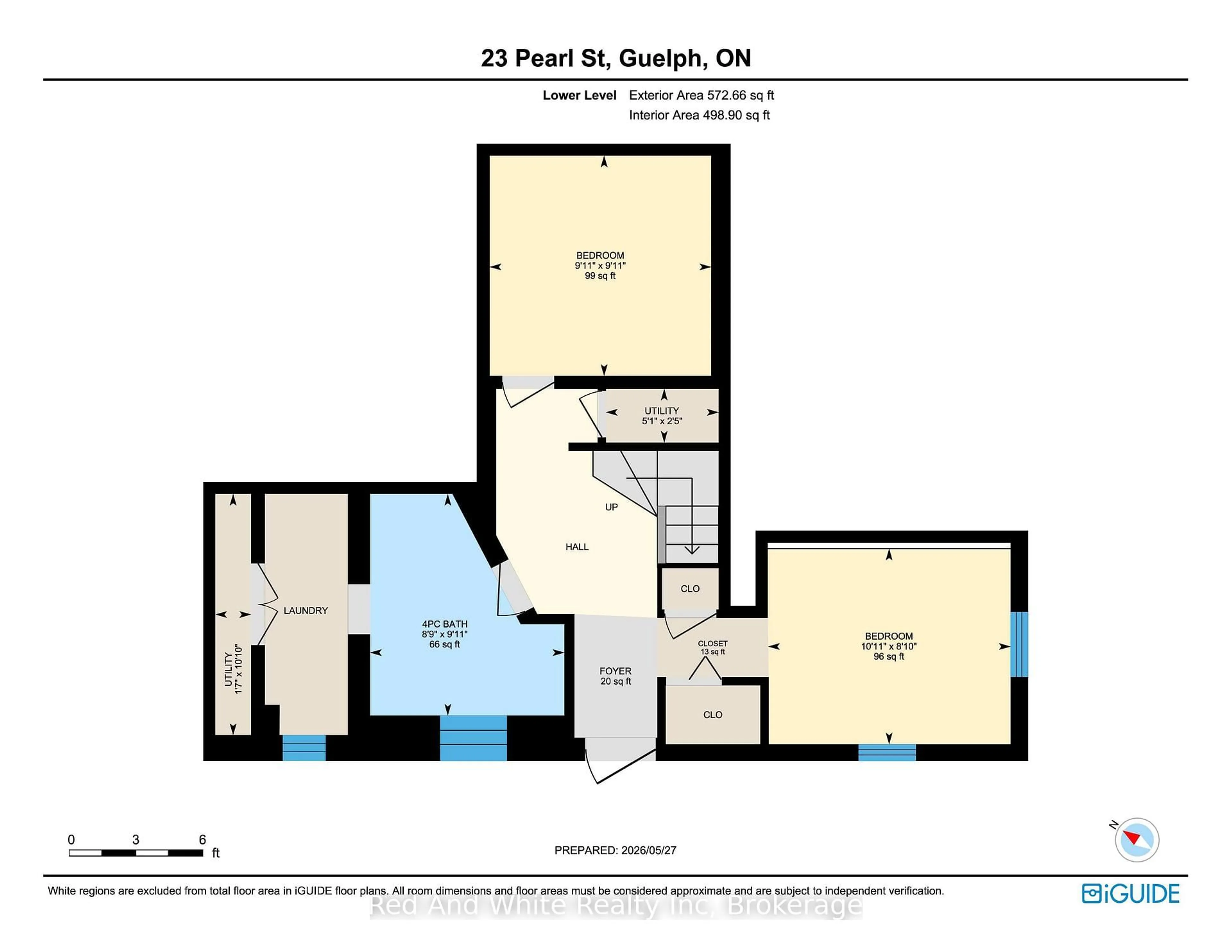 Floor plan for 23 Pearl St, Guelph Ontario N1E 2E4