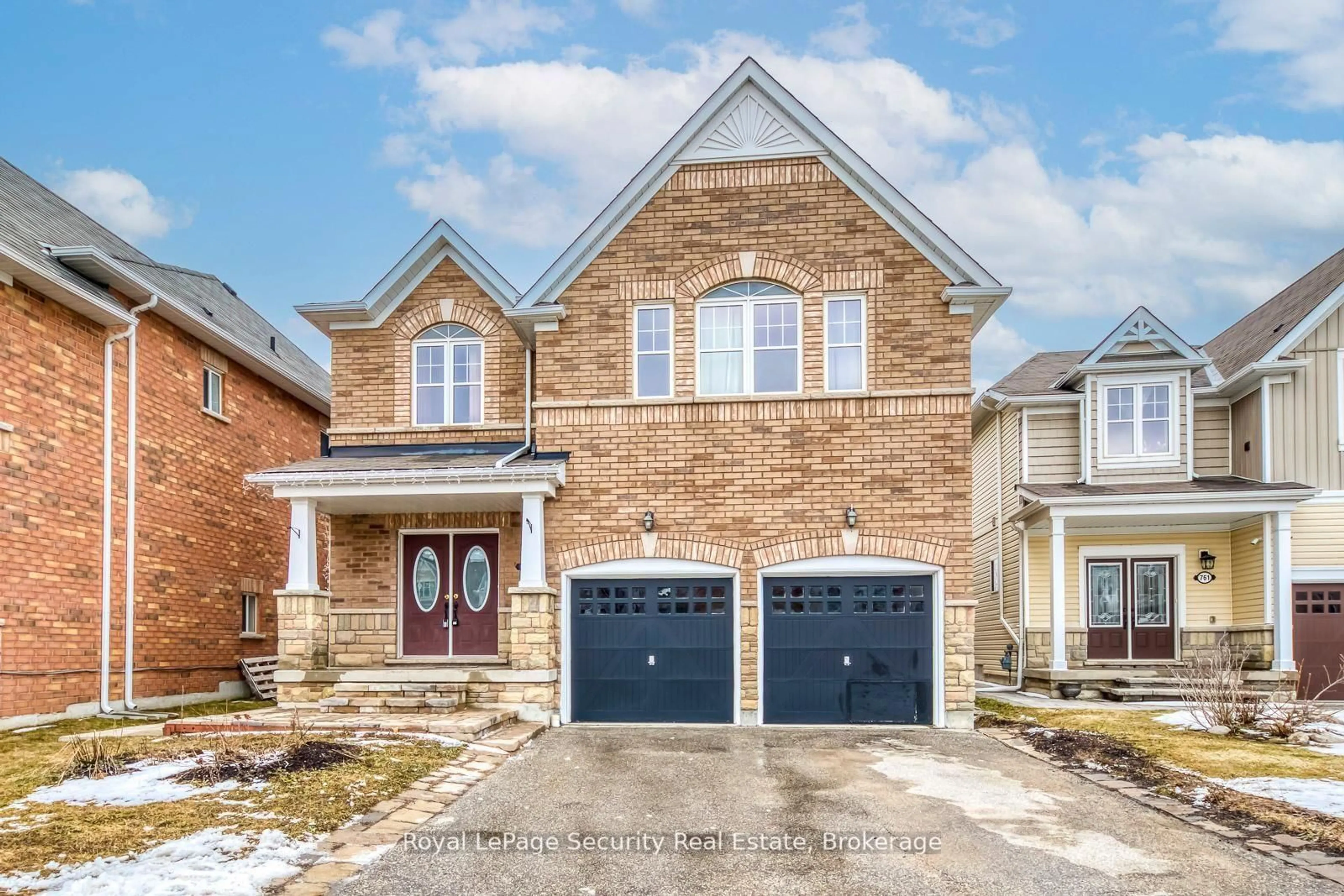 Home with brick exterior material, street for 757 Halbert Dr, Shelburne Ontario L0N 1S2