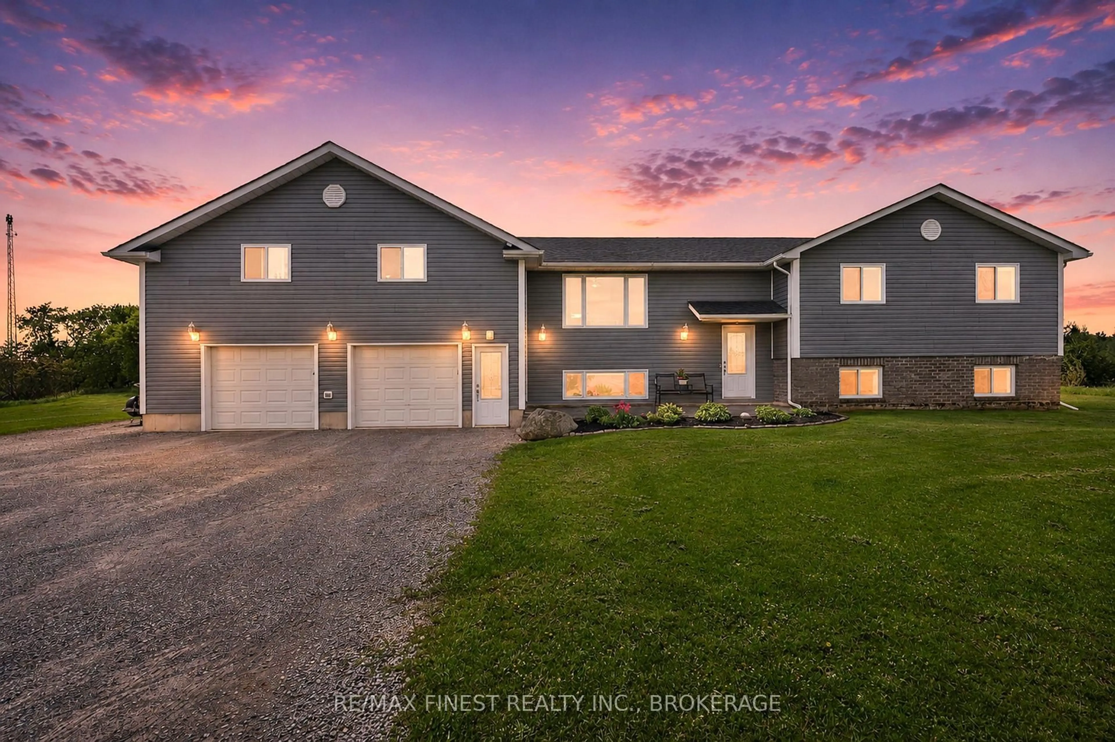 A pic from outside/outdoor area/front of a property/back of a property/a pic from drone, street for 14239 Telephone Rd, Cramahe Ontario K0K 1S0