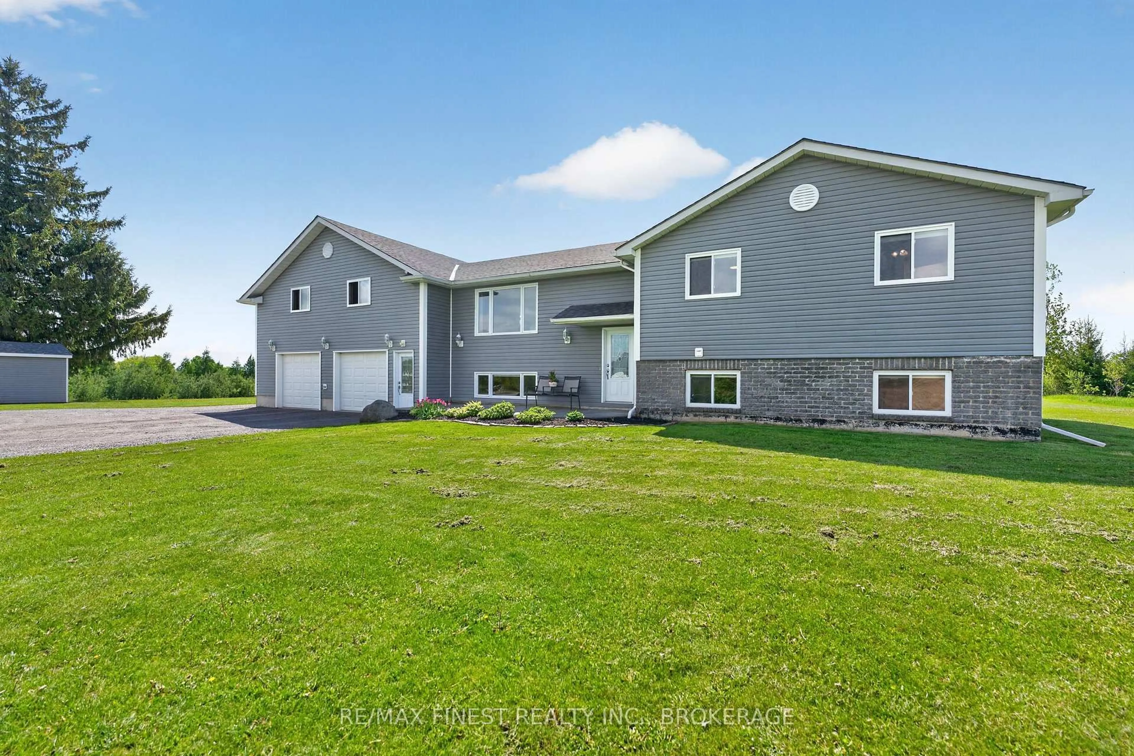A pic from outside/outdoor area/front of a property/back of a property/a pic from drone, unknown for 14239 Telephone Rd, Cramahe Ontario K0K 1S0