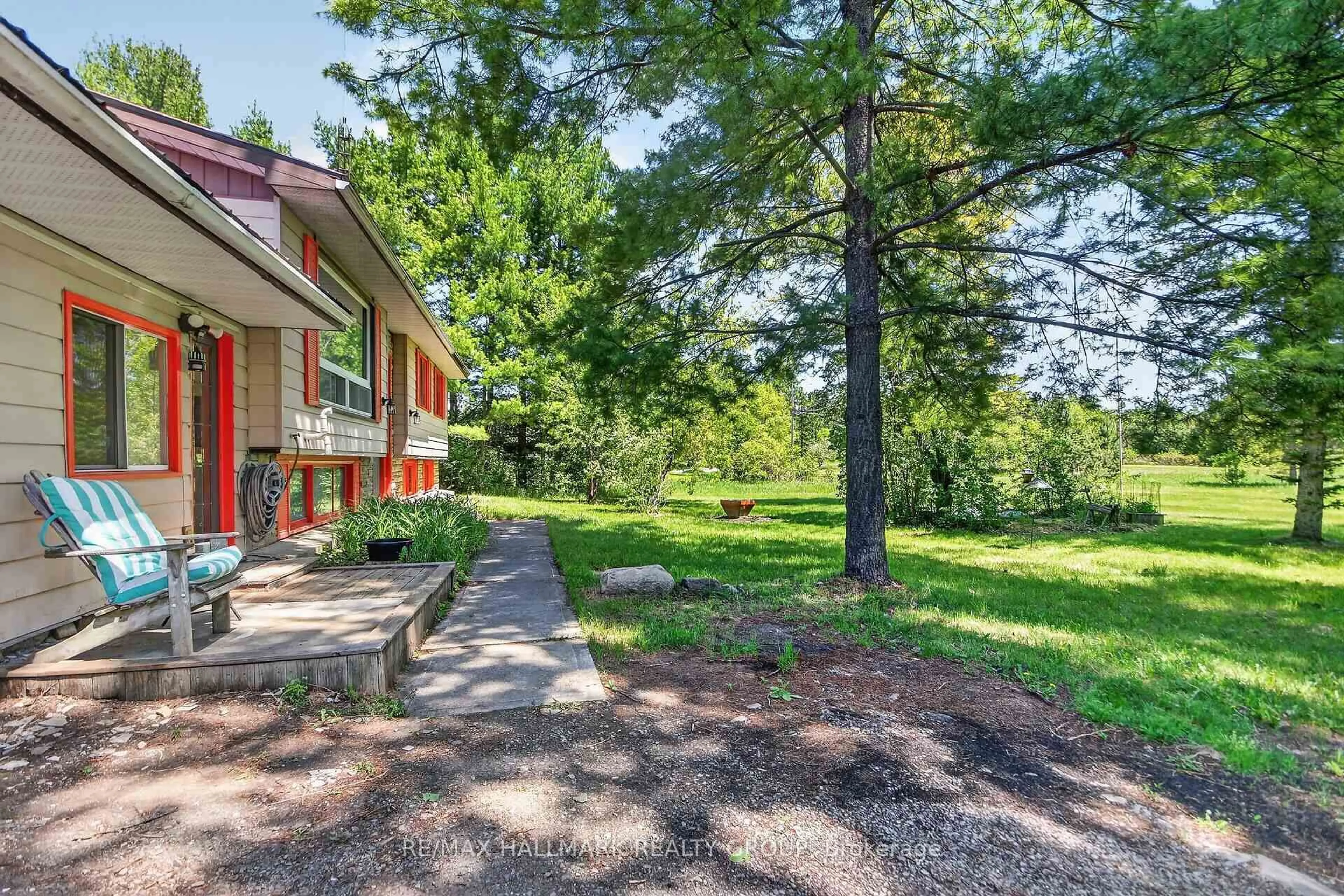 Patio, forest/trees view for 1054 McCrea Rd, Merrickville Ontario K0G 1N0