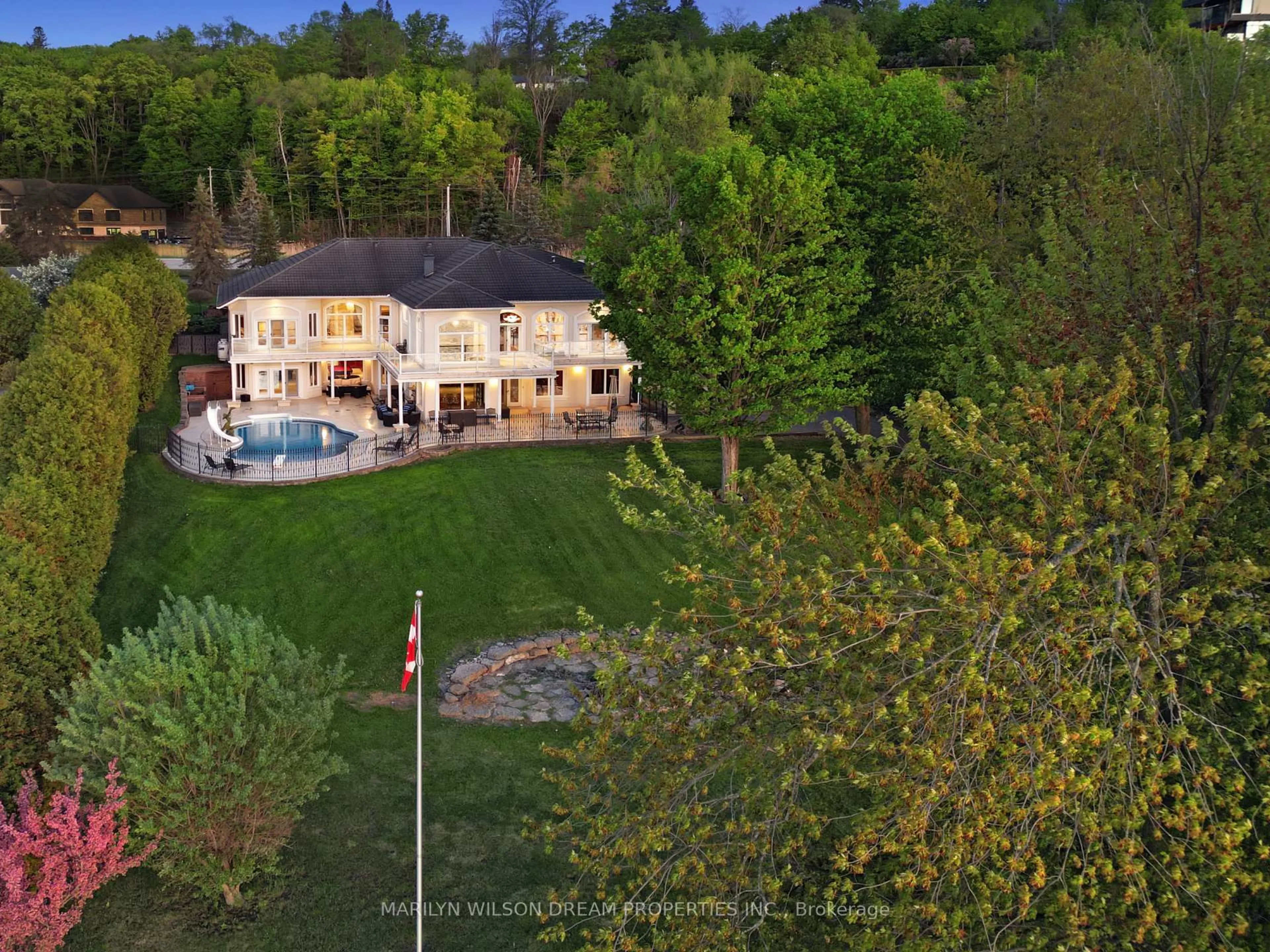 A pic from outside/outdoor area/front of a property/back of a property/a pic from drone, water/lake/river/ocean view for 1669 Regional Road 174 Rd, Ottawa Ontario K4C 1H5