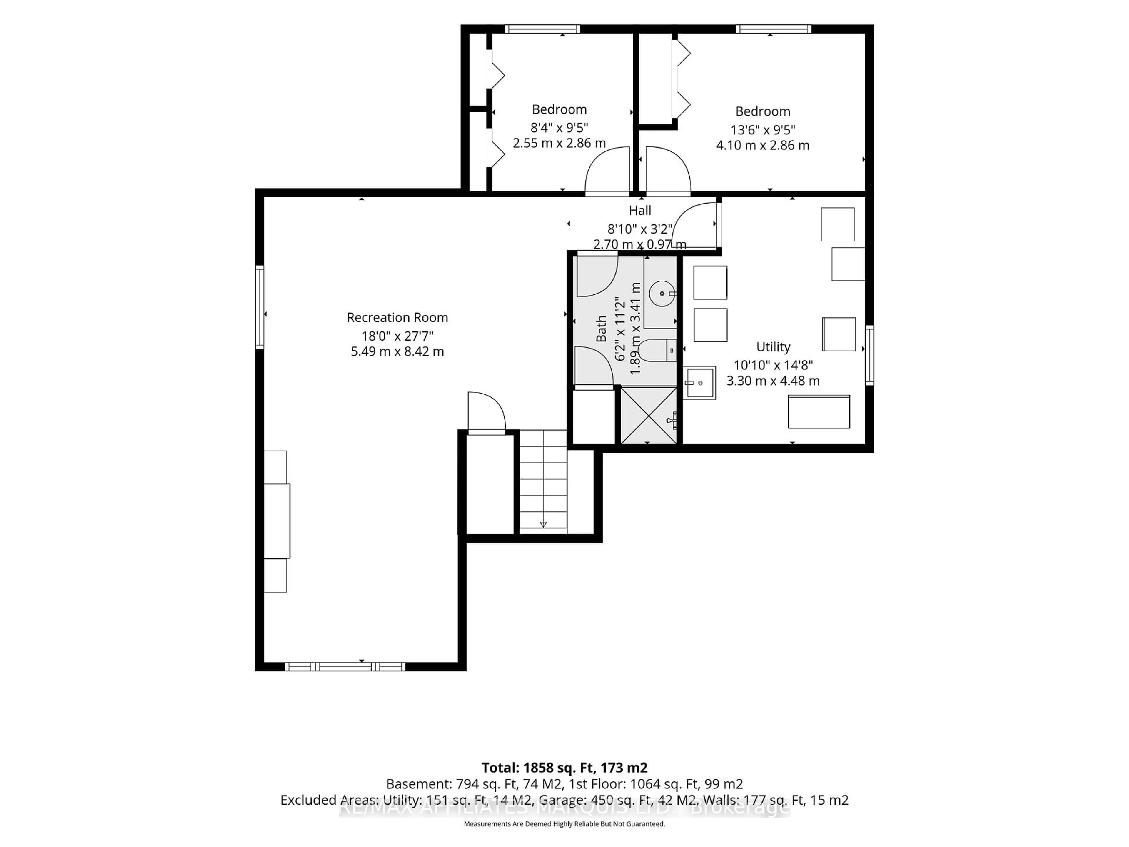 Floor plan for 2140 Burke Ave, Cornwall Ontario K6H 5B4