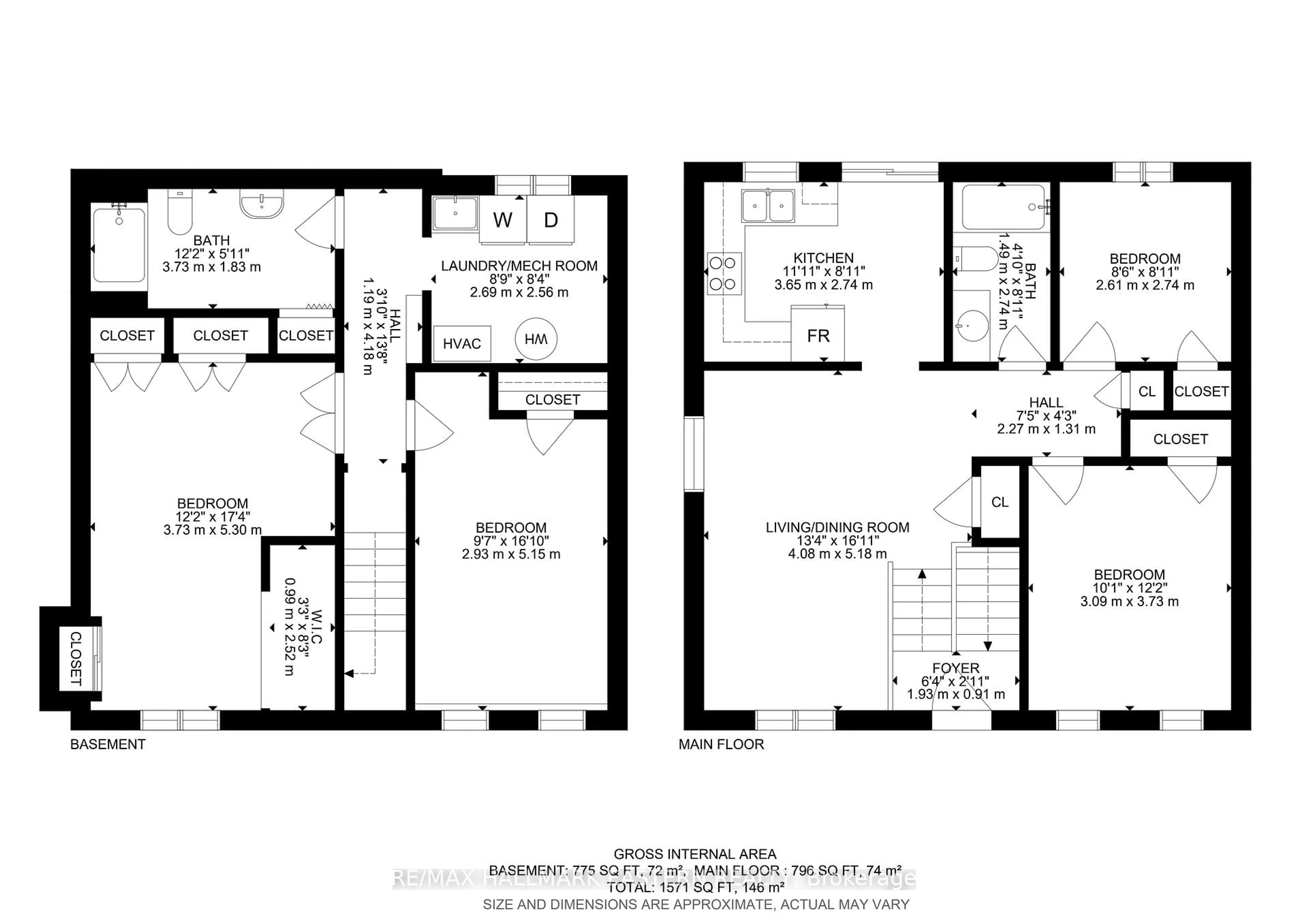 Floor plan for 285 Towerhill Rd, Peterborough Ontario K9H 7N1