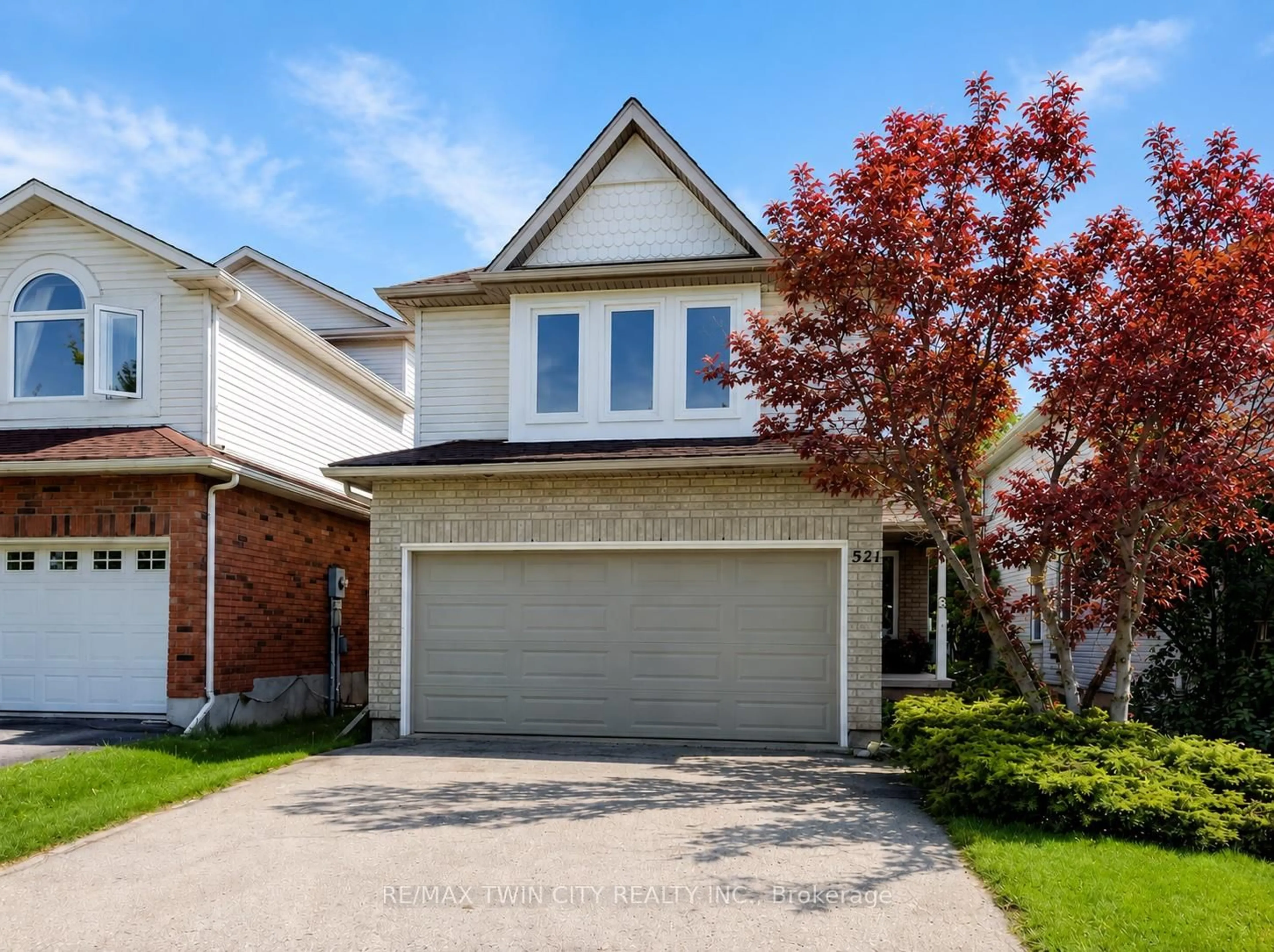 Home with brick exterior material, street for 521 Havendale Pl, Waterloo Ontario N2T 2T3