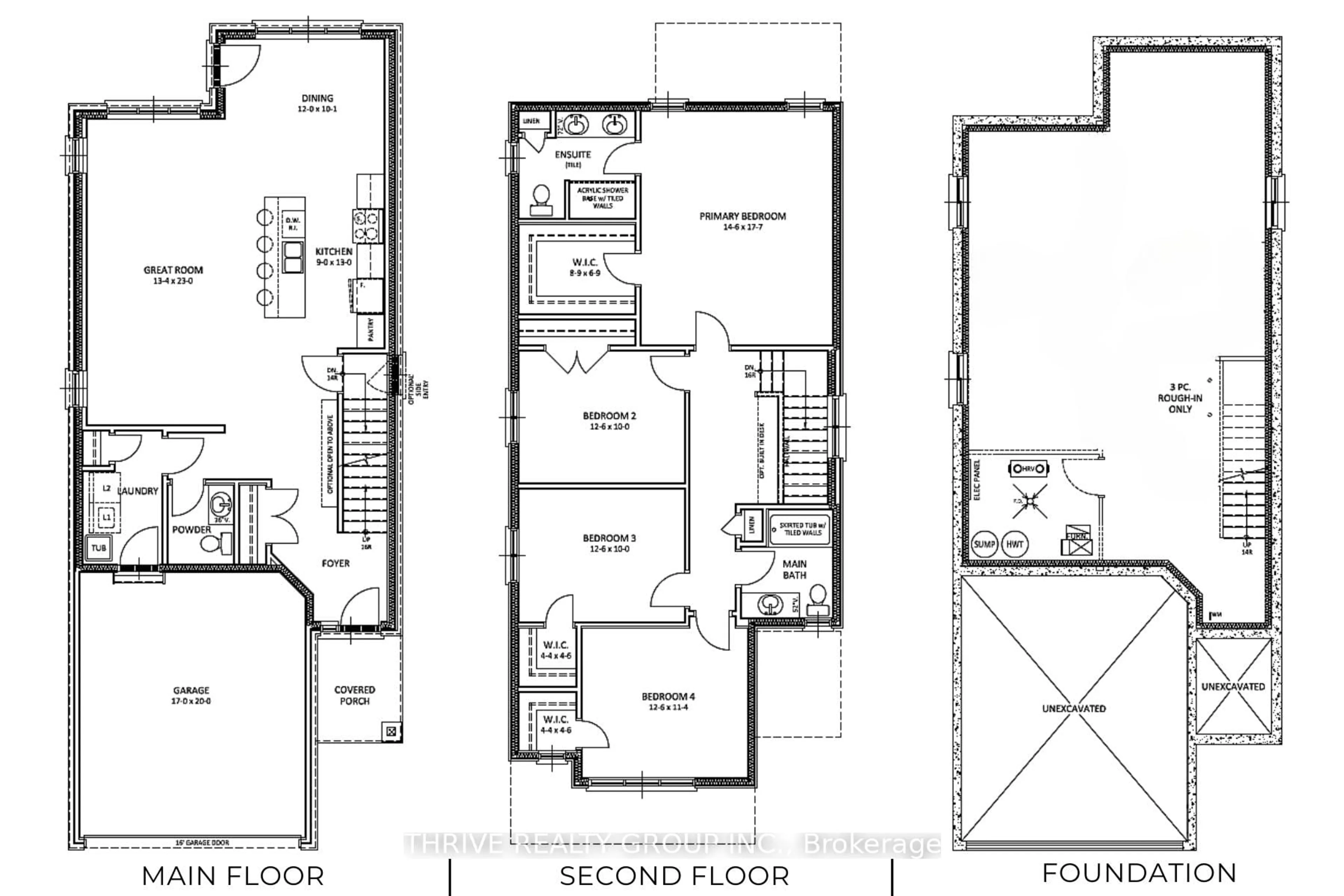 Floor plan for 3028 Buroak Dr, London North Ontario N6G 3M1
