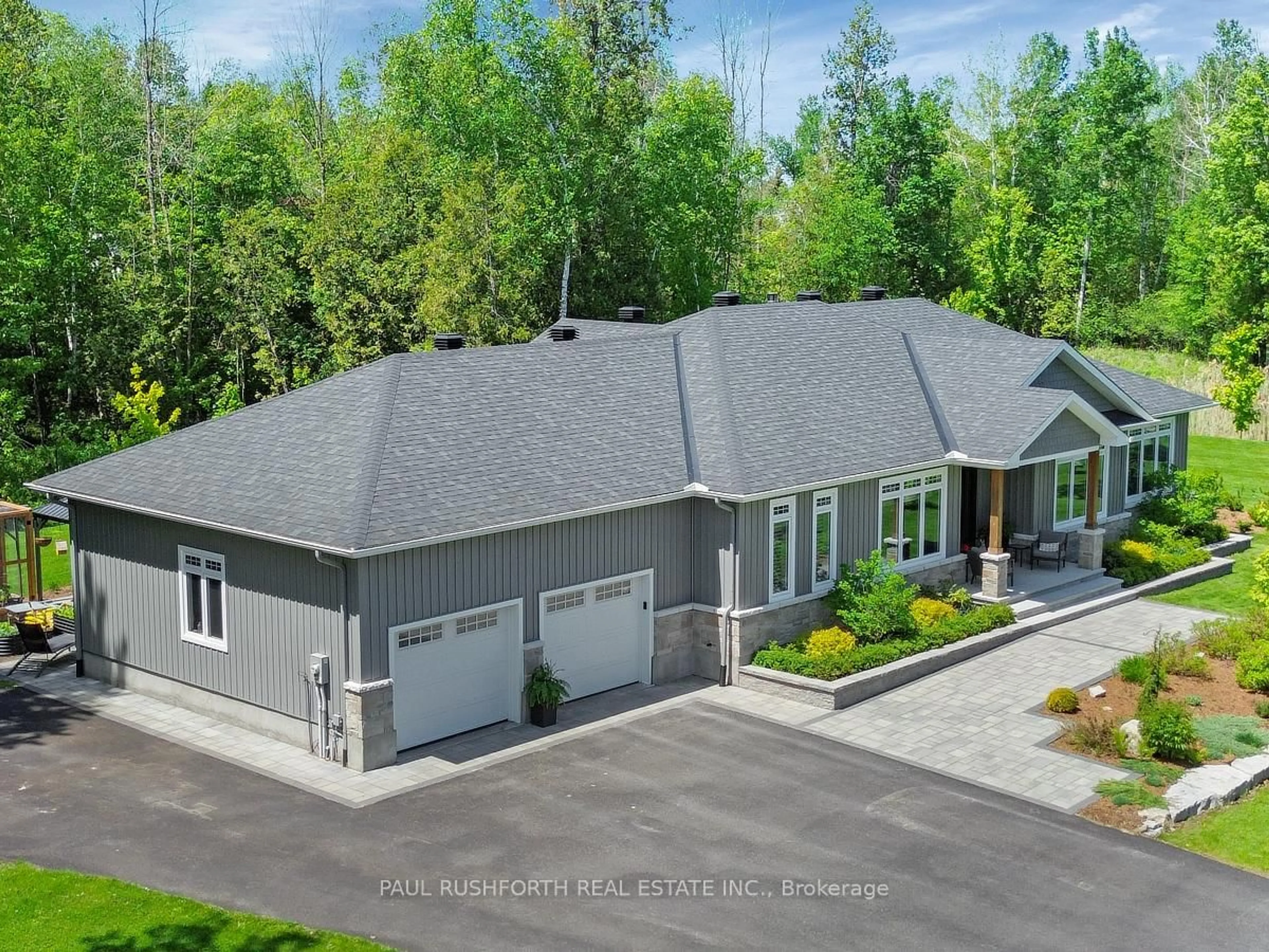 A pic from outside/outdoor area/front of a property/back of a property/a pic from drone, unknown for 12 Cavalry Cres, North Grenville Ontario K0G 1J0