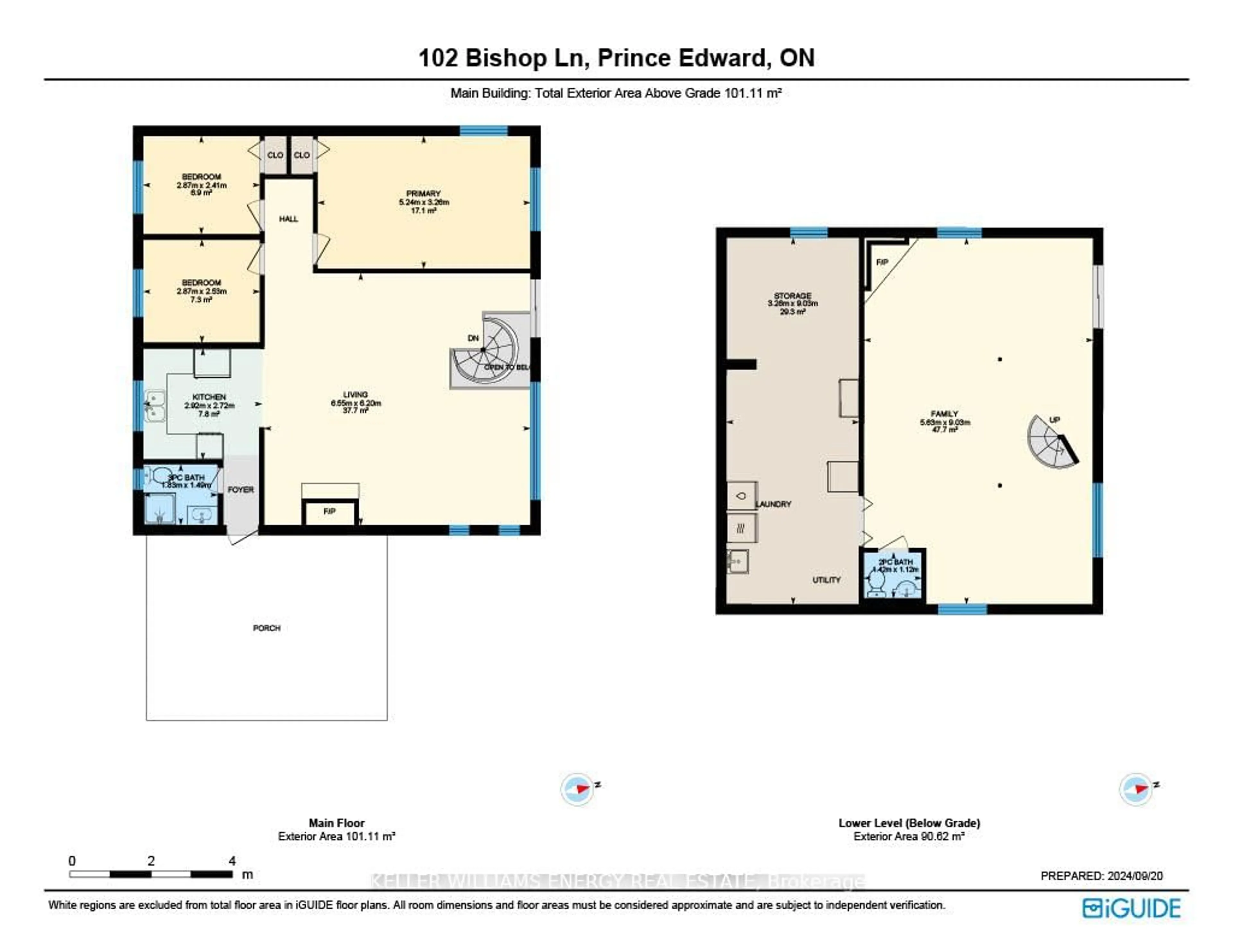 Floor plan for 96/102 Bishop Lane, Prince Edward County Ontario K0K 1A0