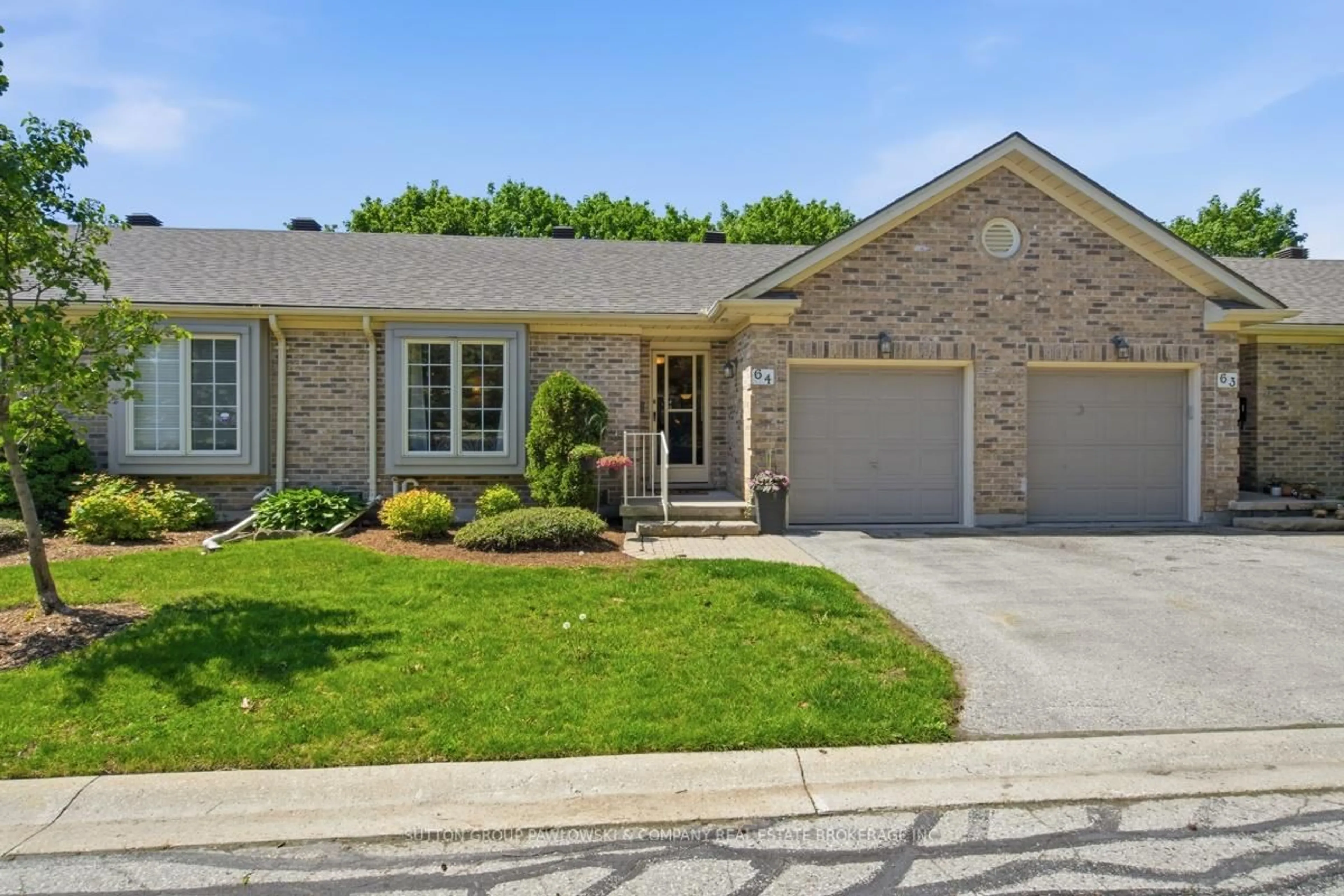 Home with brick exterior material, street for 1241 HAMILTON Rd #64, London East Ontario N5W 6B3