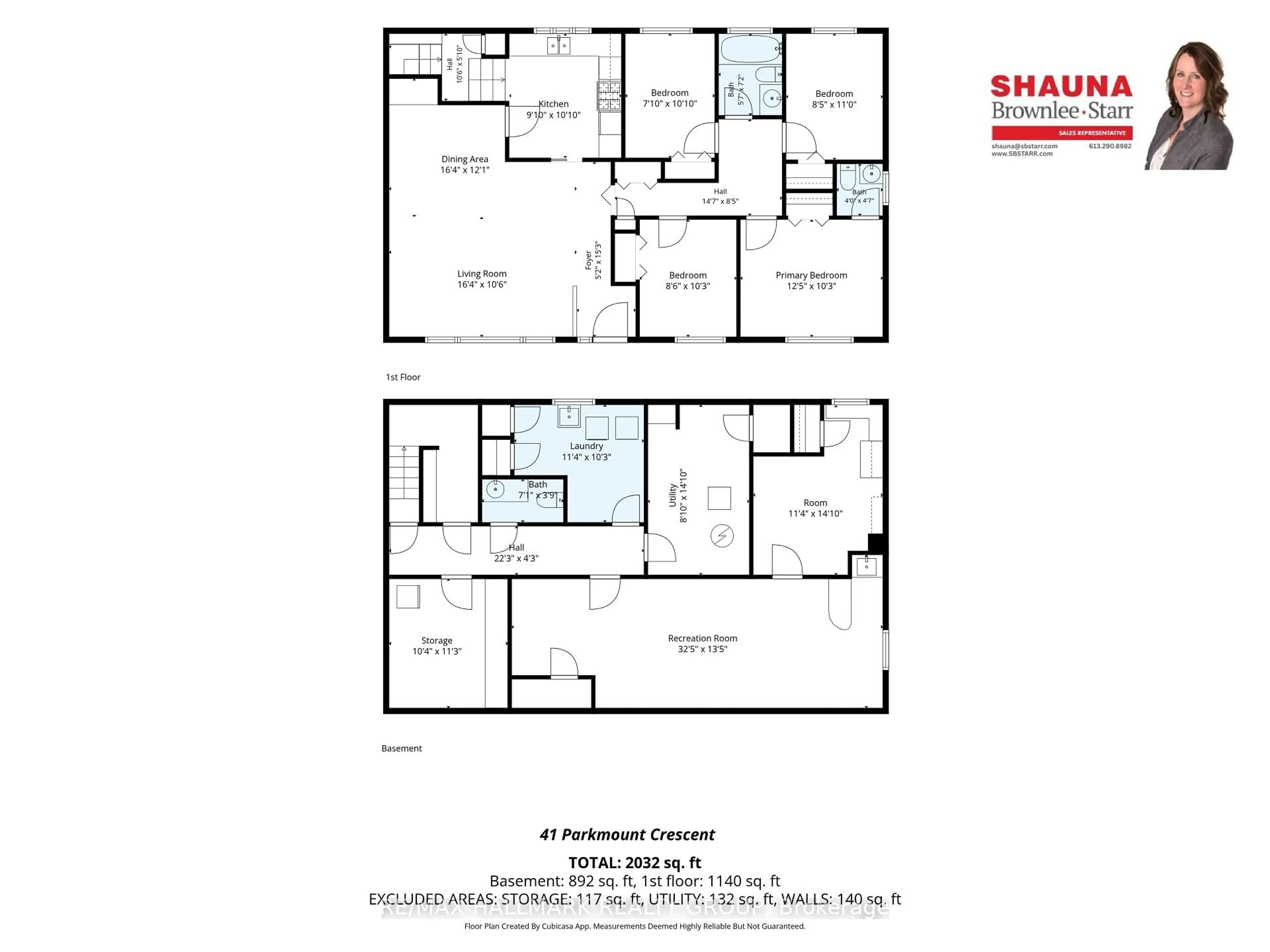 Floor plan for 41 Parkmount Cres, Ottawa Ontario K2H 5T3