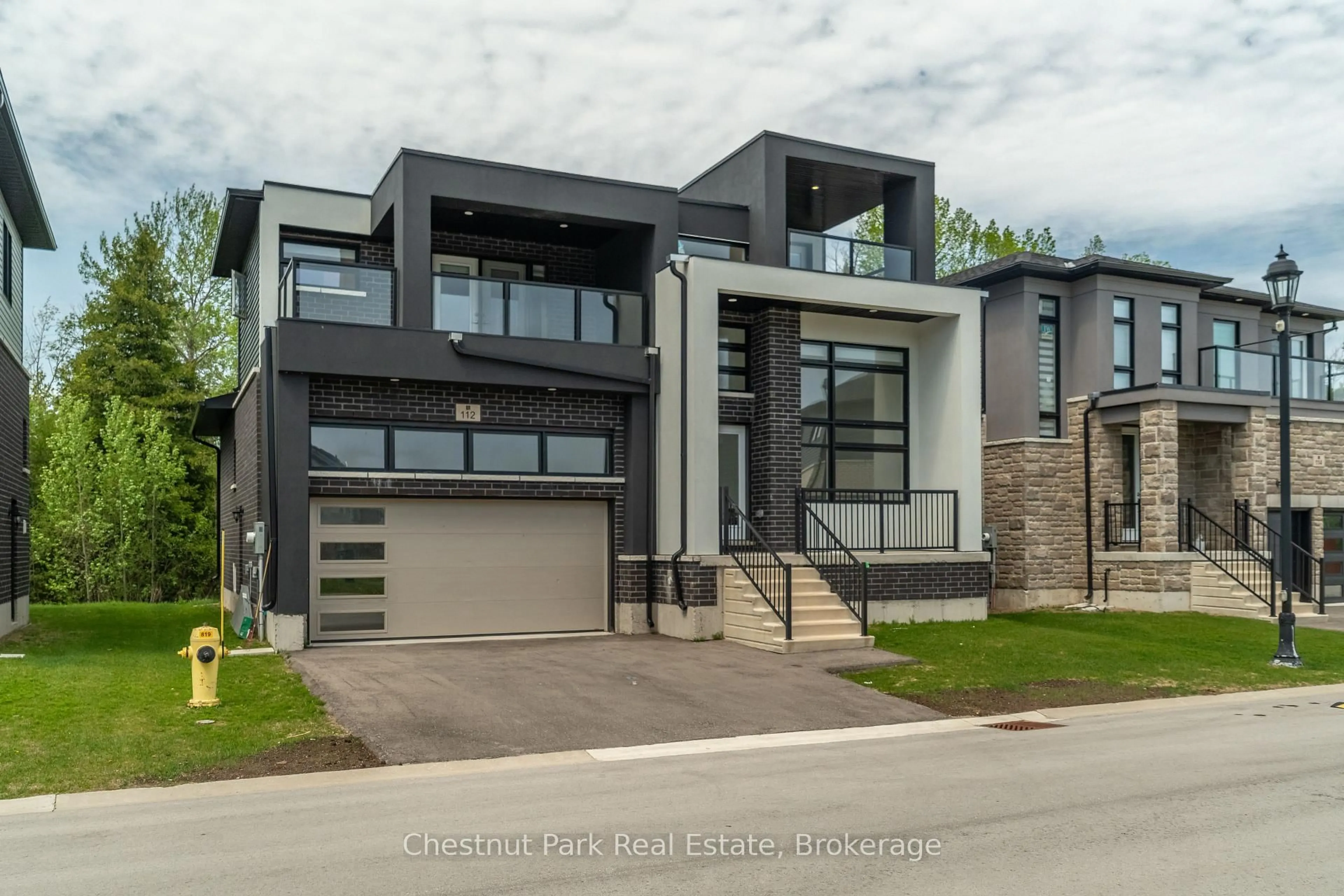 Home with brick exterior material, street for 112 Sebastian St, Blue Mountains Ontario N0H 1J0