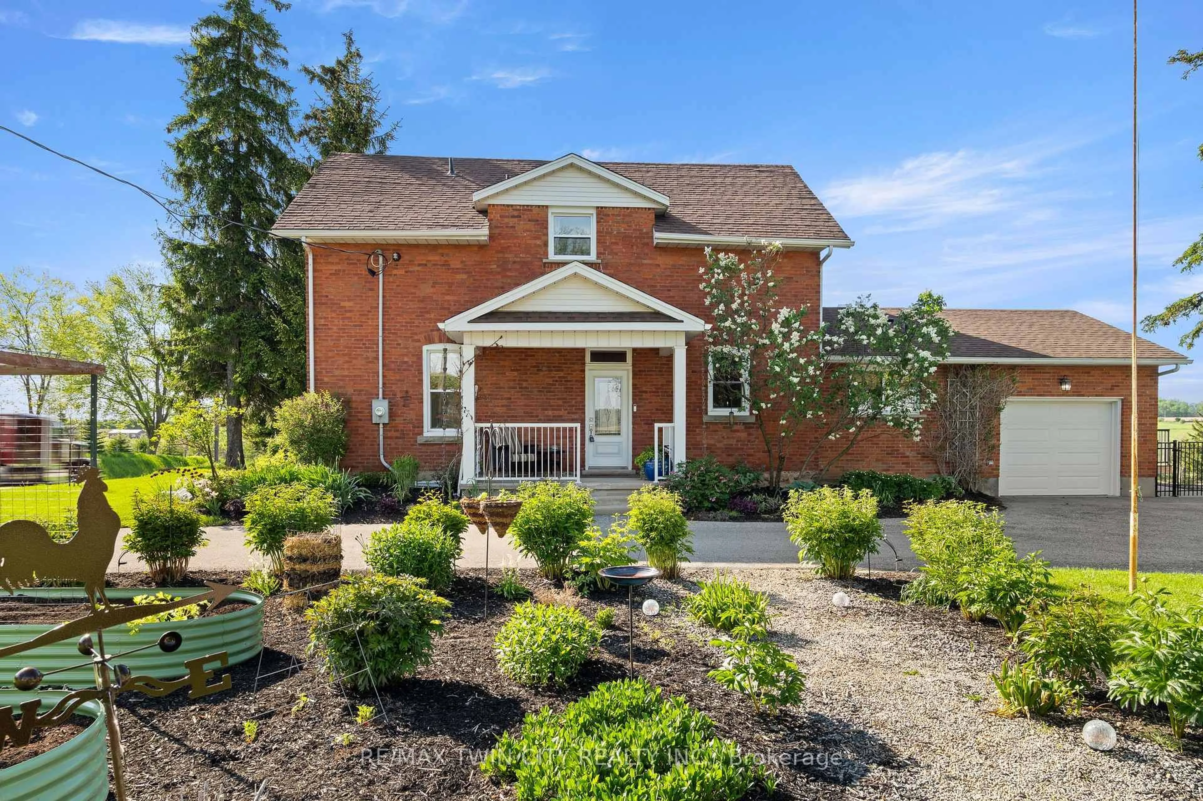 Home with brick exterior material, street for 6055 Wellington Rd 7, Centre Wellington Ontario N0B 1S0