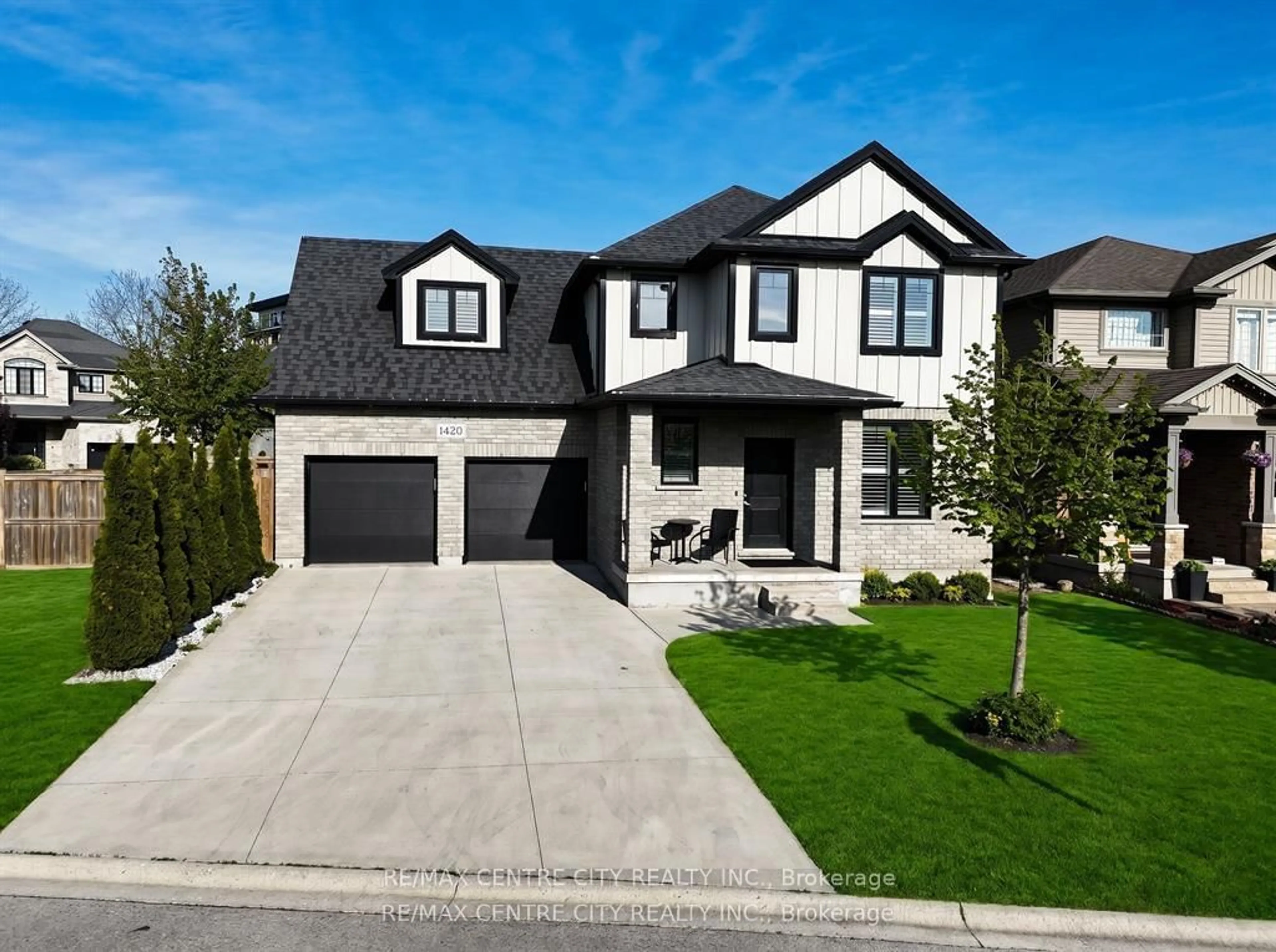 Home with brick exterior material, street for 1420 Howlett Circ, London North Ontario N5X 0K5