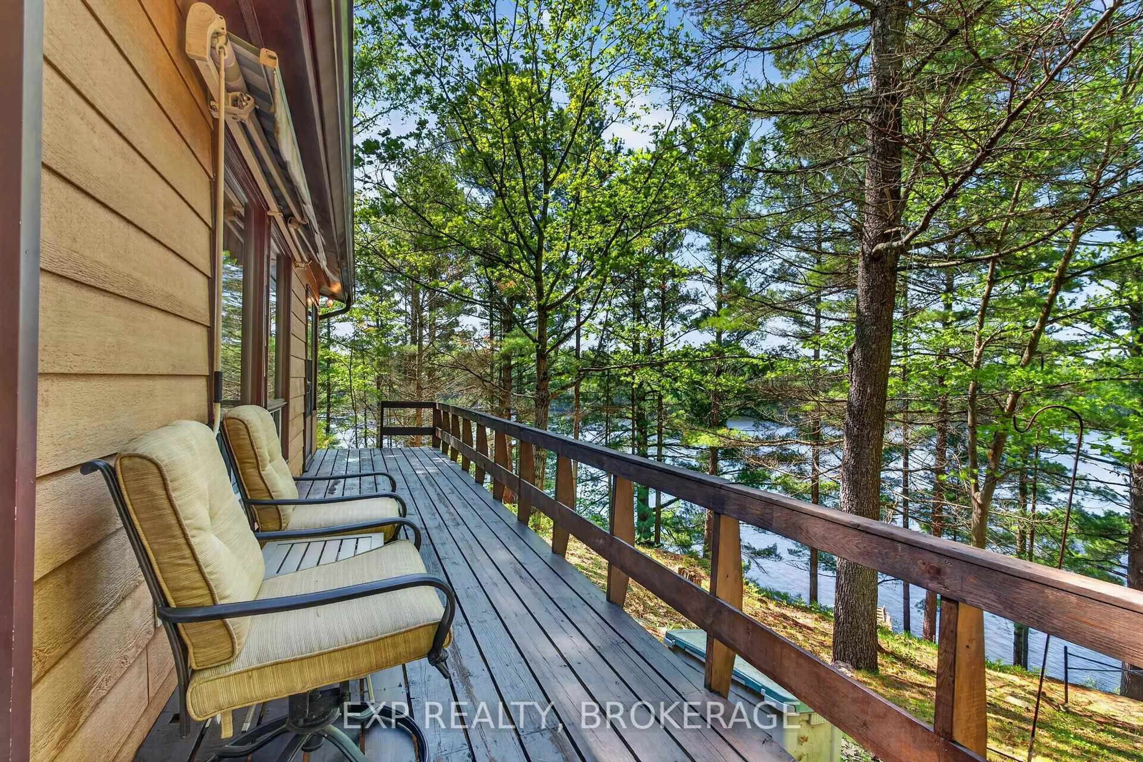 Patio, water/lake/river/ocean view for 1126 RICHMOND Lane, Parham Ontario K0H 2K0