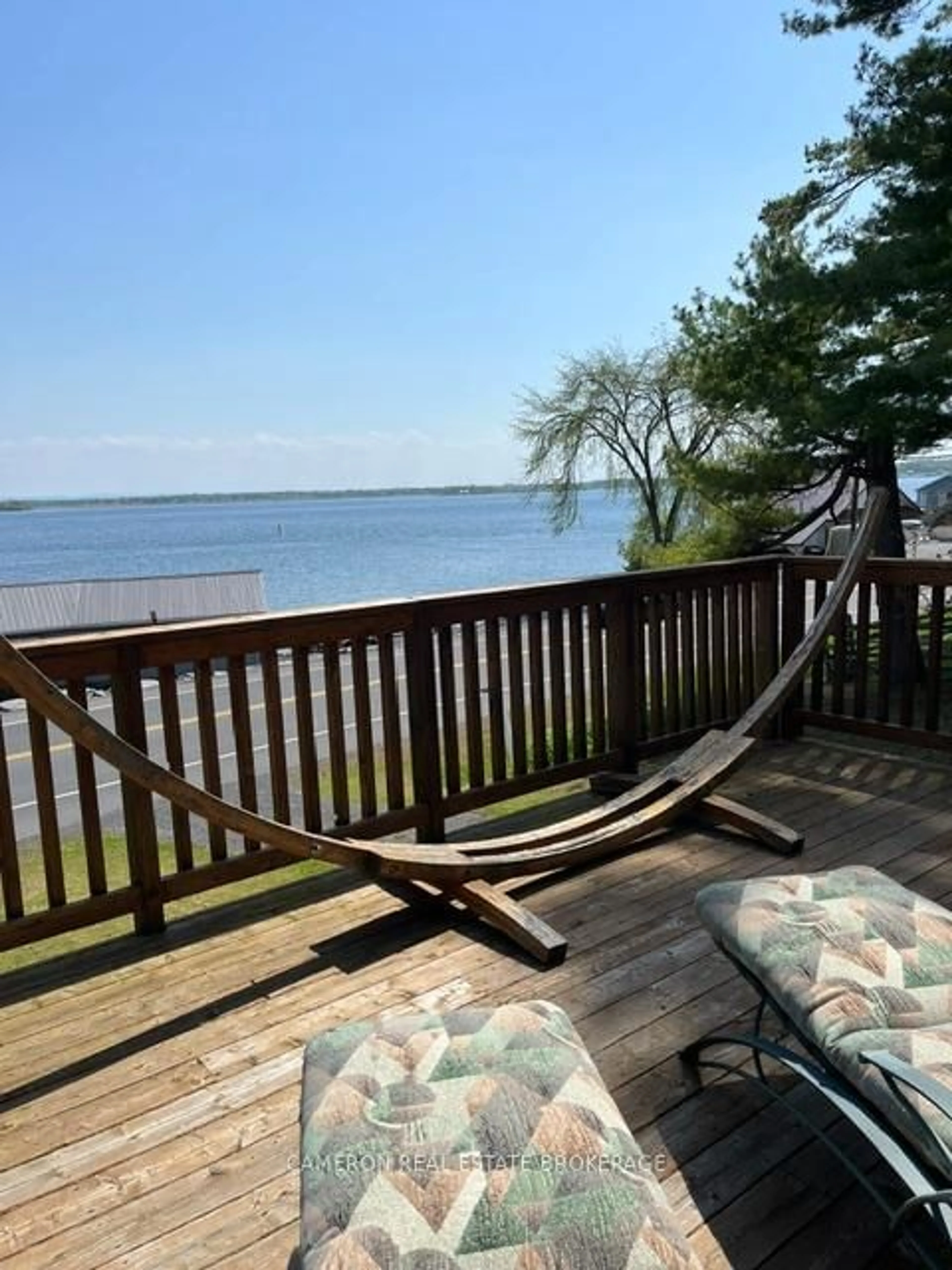 Patio, water/lake/river/ocean view for 18799 County 2 Rd, South Glengarry Ontario K6H 5R5