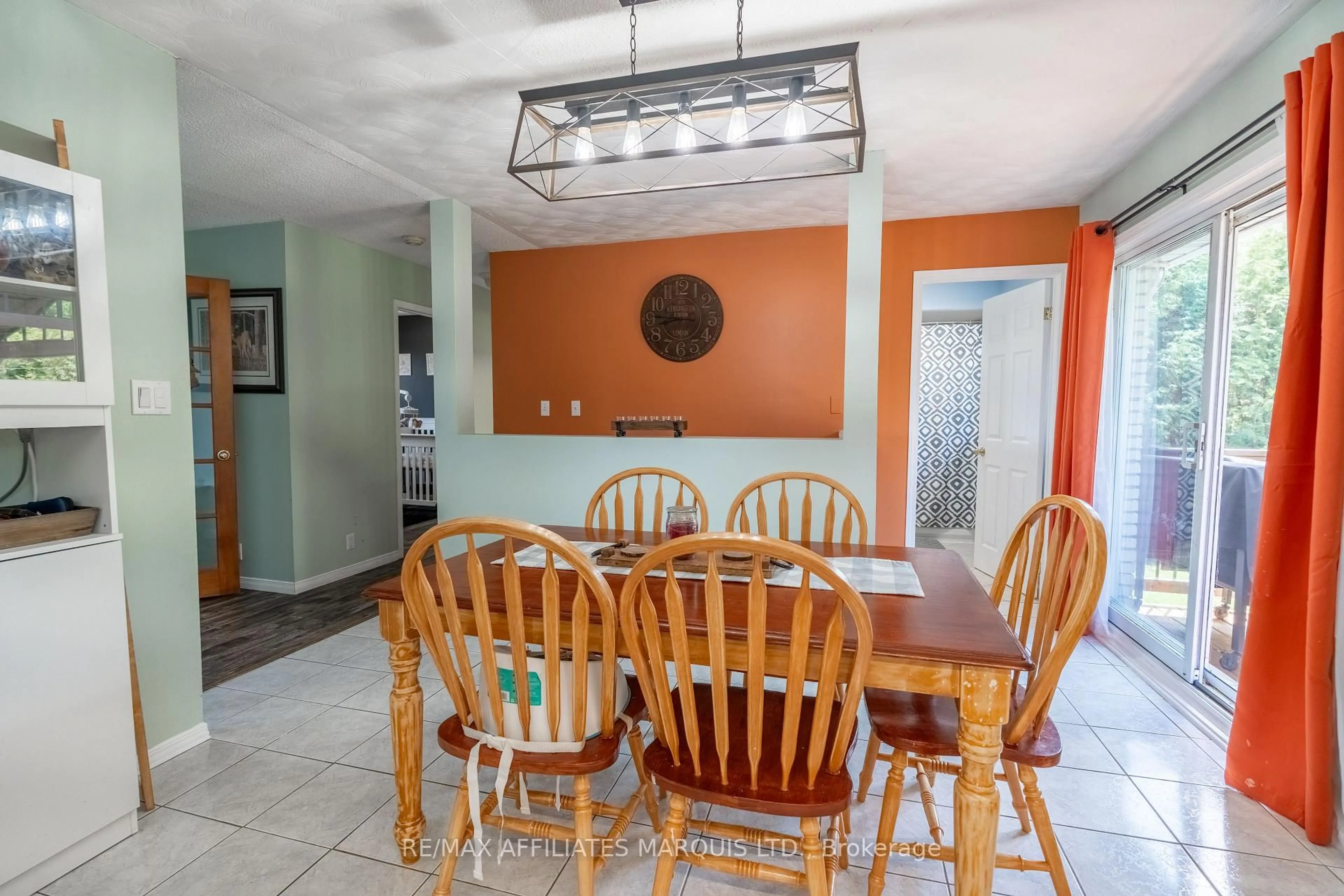 Dining room, ceramic/tile floor for 3470 County Rd 11 Rd, South Dundas Ontario K7R 3L2