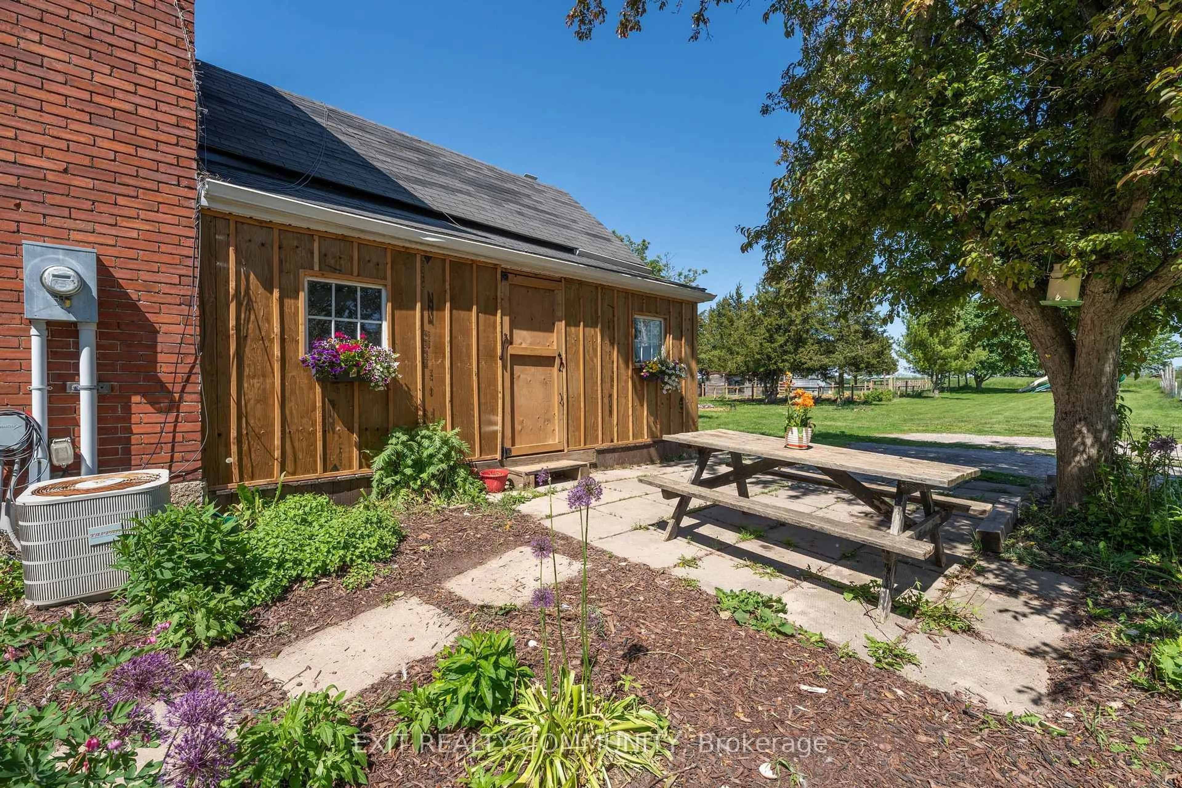 Patio, street for 7053 Aughrim Line, Dawn-Euphemia Ontario N0P 1C0