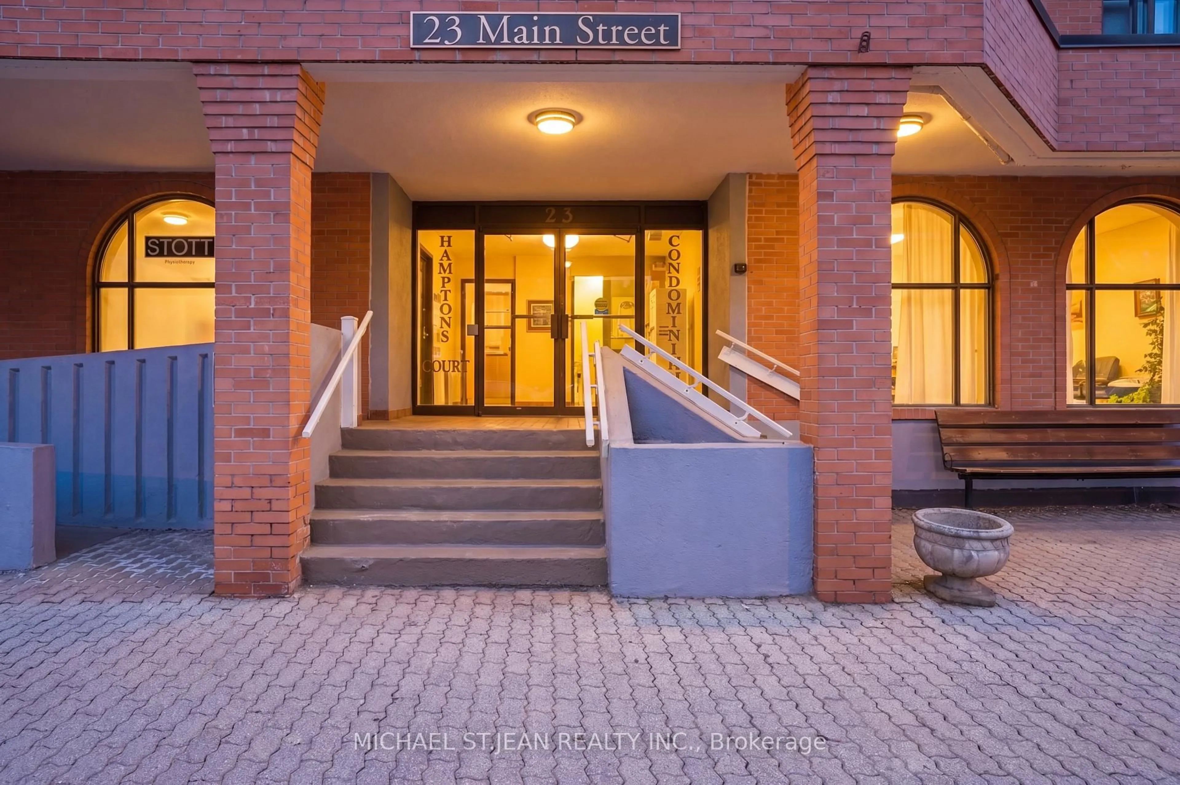 Lobby for 23 Main St #404, Hamilton Ontario L9H 2P7