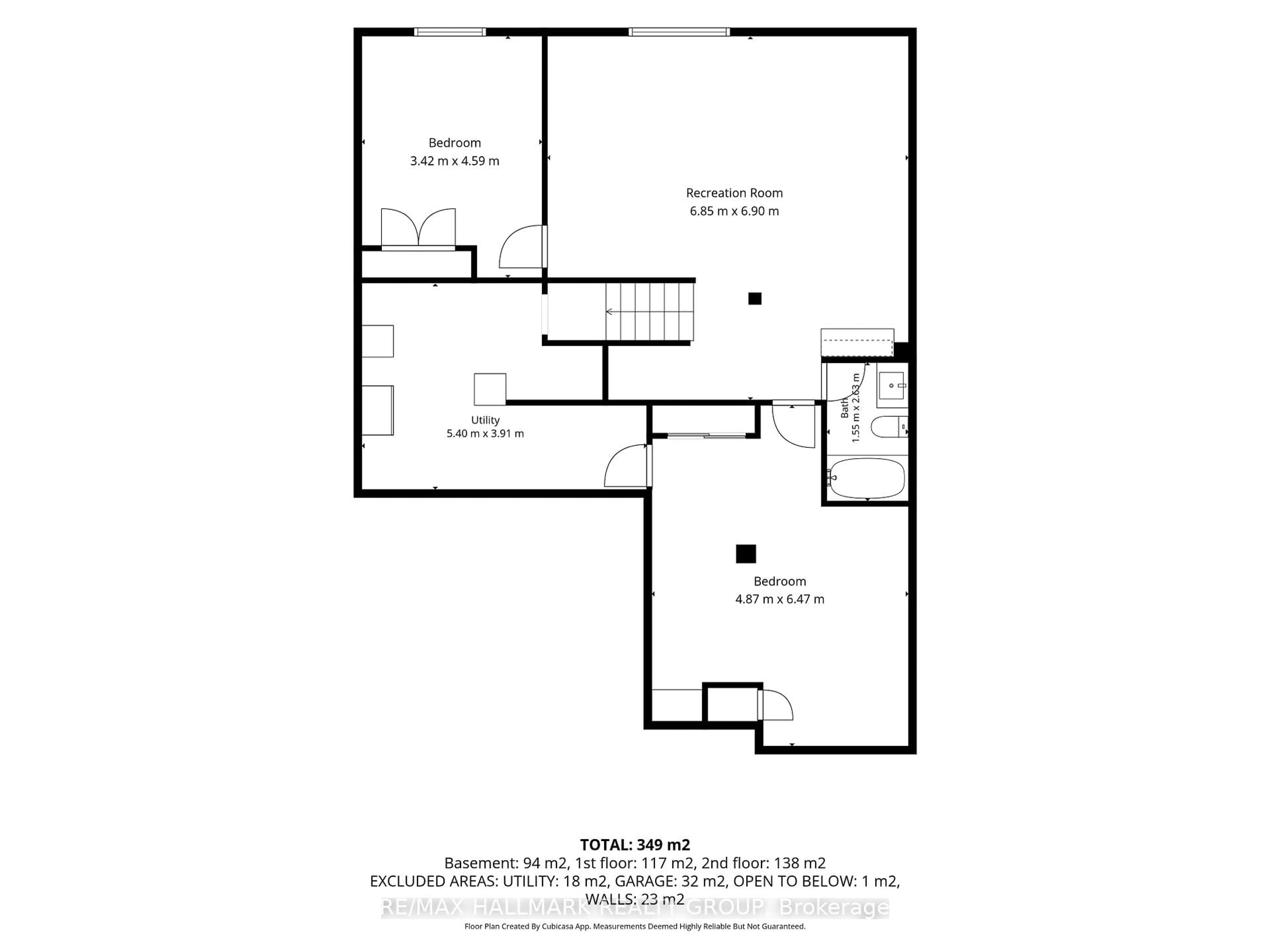 Floor plan for 707 Mashkig Ave, Ottawa Ontario K4A 0Y7