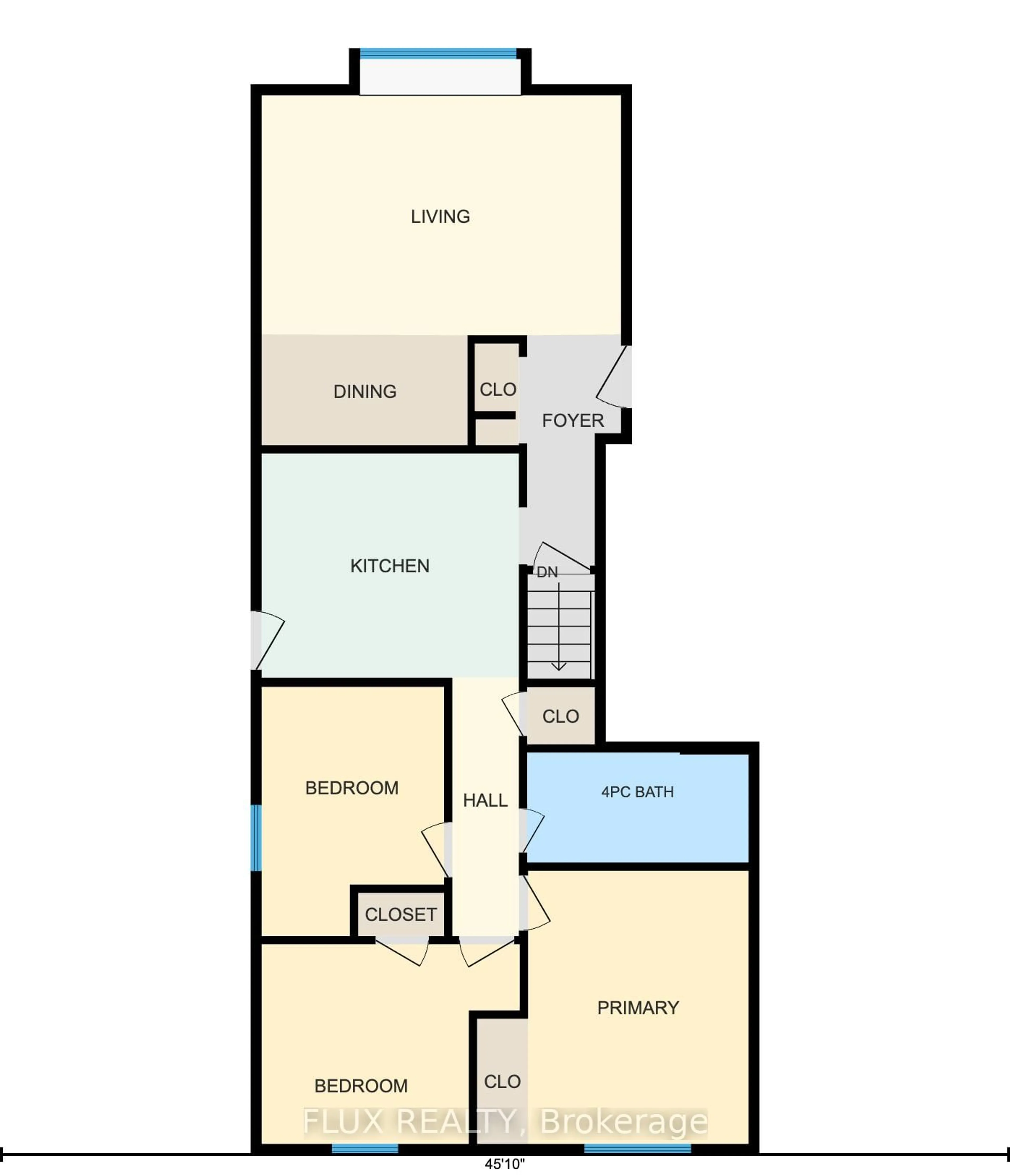 Floor plan for 175 Elm Ridge Dr #48, Kitchener Ontario N2N 1L7