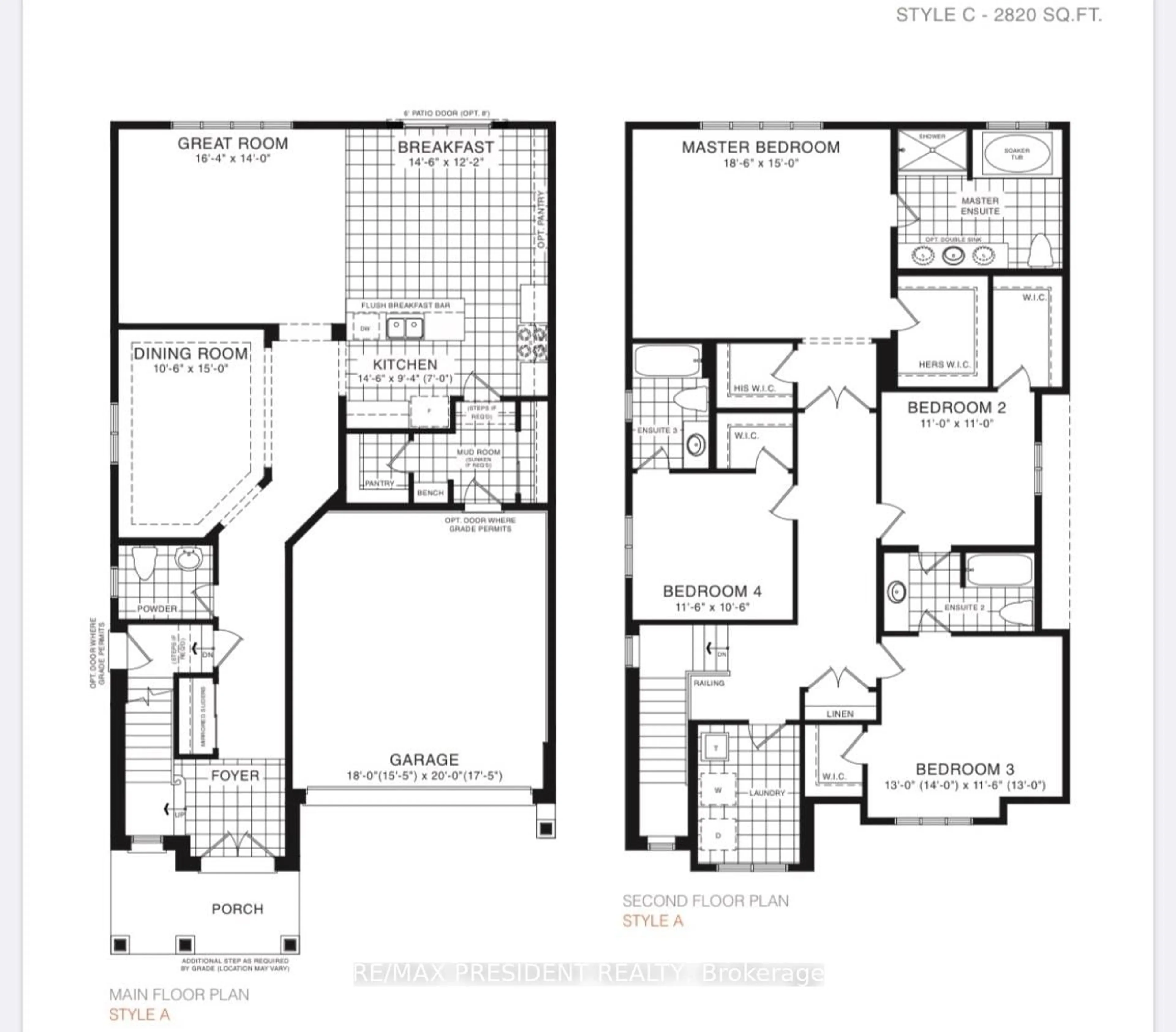 Floor plan for 80 Explorer Way, Thorold Ontario L2V 0K3