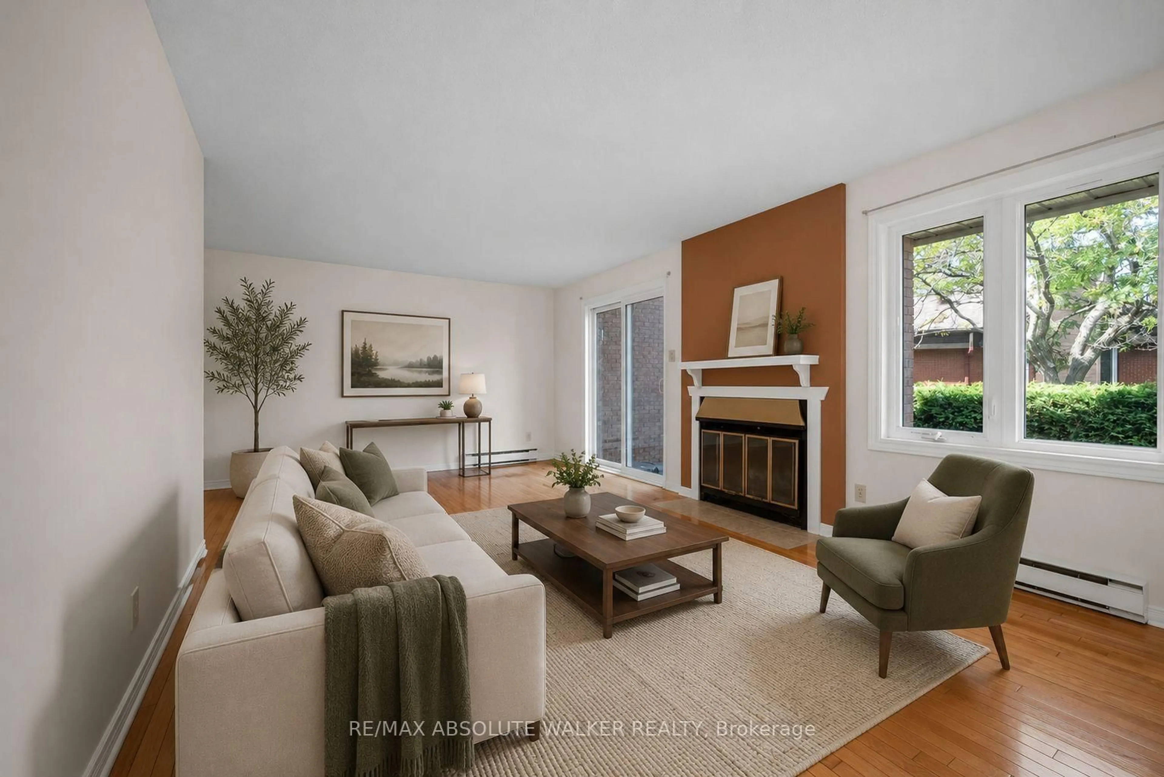 Living room with furniture, unknown for 500 Canteval Terr #108, Orleans Ontario K4A 2C8