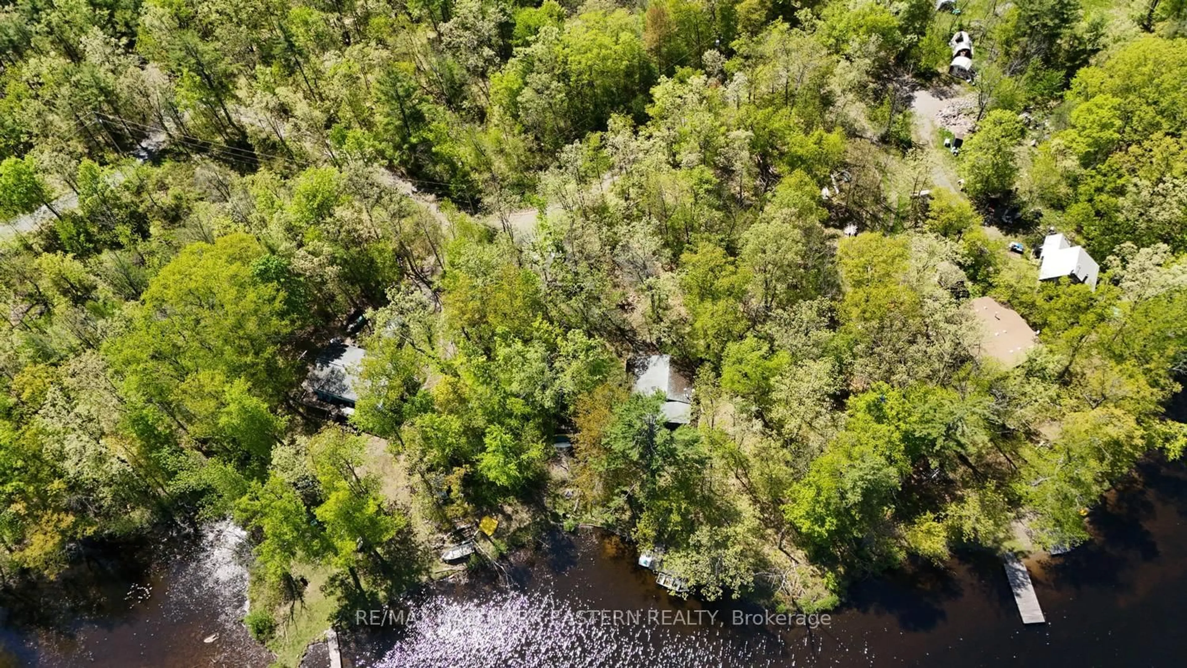 A pic from outside/outdoor area/front of a property/back of a property/a pic from drone, water/lake/river/ocean view for 63 Fire Route 3A, Havelock-Belmont-Methuen Ontario K0L 1Z0