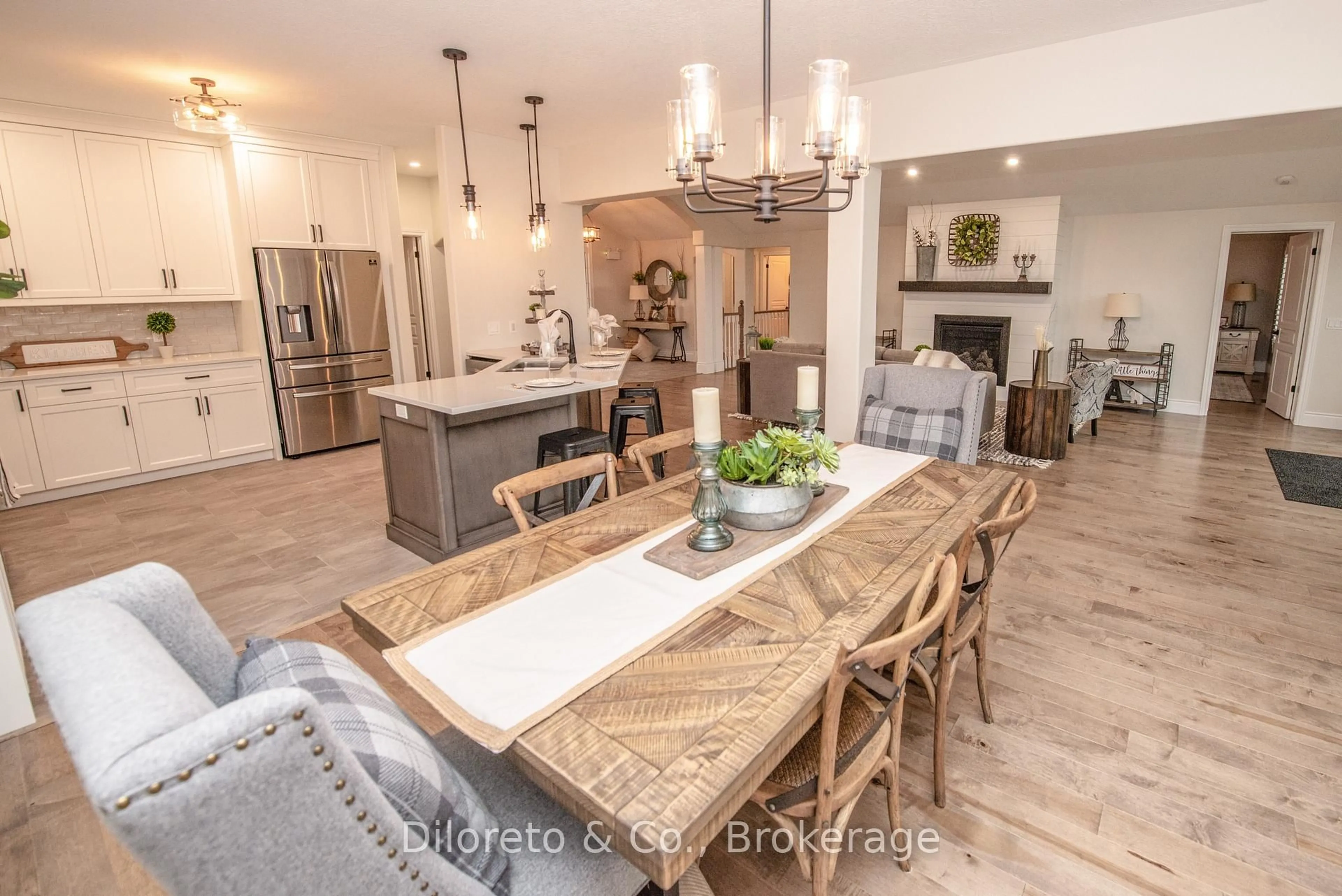 Open concept kitchen, unknown for 7307 Sideroad 5 #B, Wellington North Ontario N0G 2E0