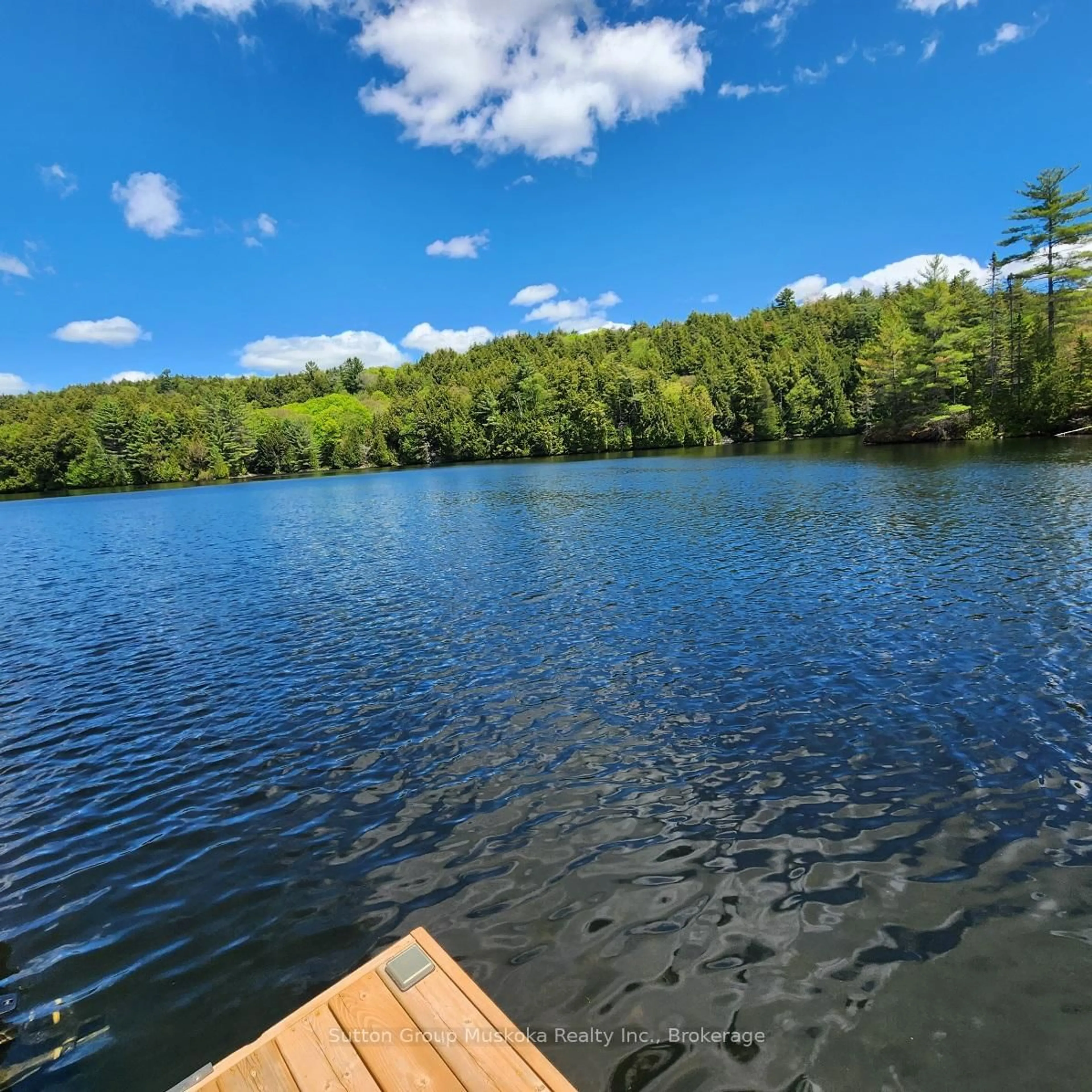 A pic from outside/outdoor area/front of a property/back of a property/a pic from drone, water/lake/river/ocean view for 3149 Limberlost Rd, Lake of Bays Ontario P1H 2J6