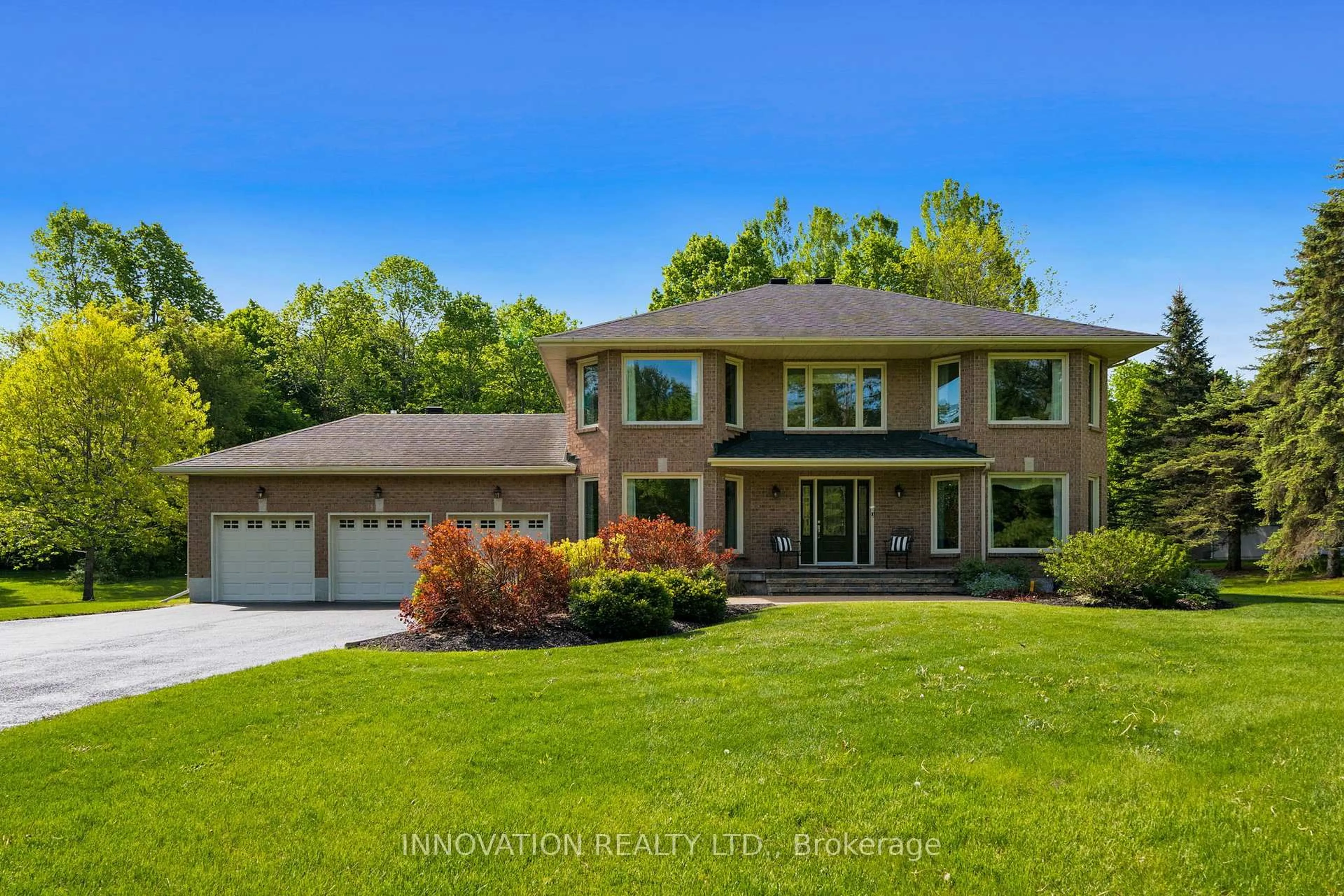 Home with brick exterior material, water/lake/river/ocean view for 1410 Sherruby Way, Kanata Ontario K2W 1B1