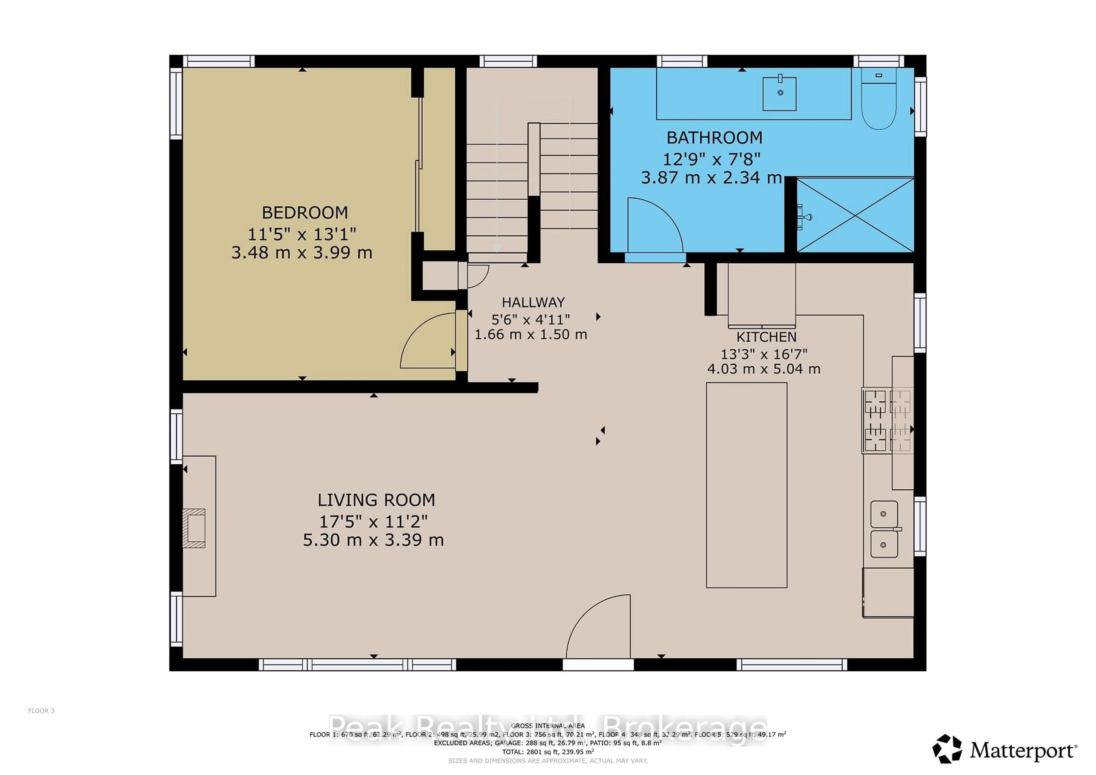 Floor plan for 212 Church St, Stratford Ontario N5A 2R6
